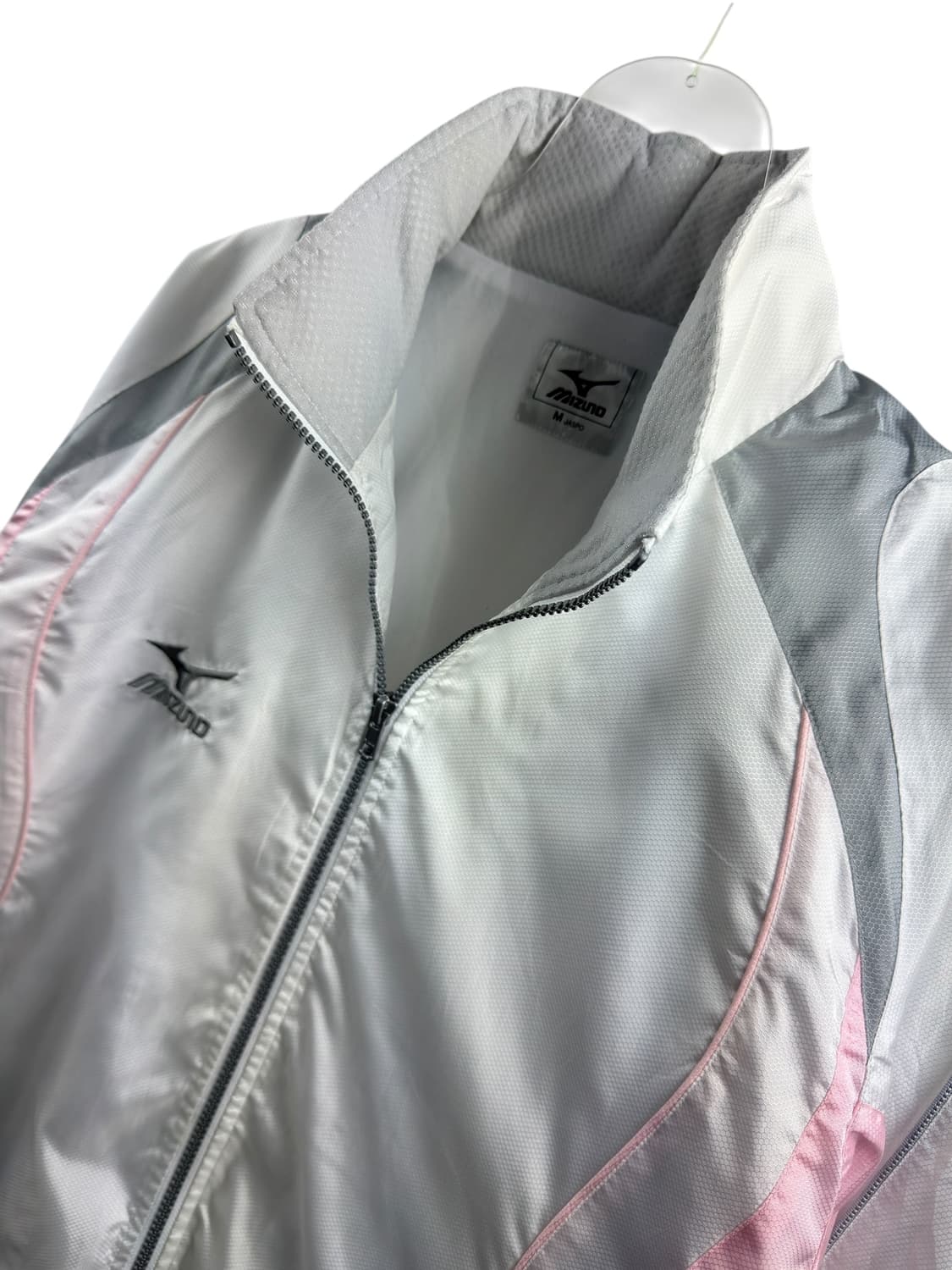 미즈노 핑크그레이 바람막이1263 상품이미지3