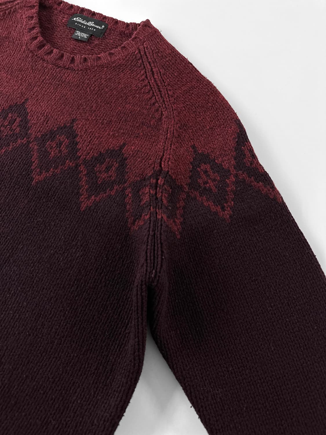 빈티지 에디바우어 패턴 스웨터 상품이미지6