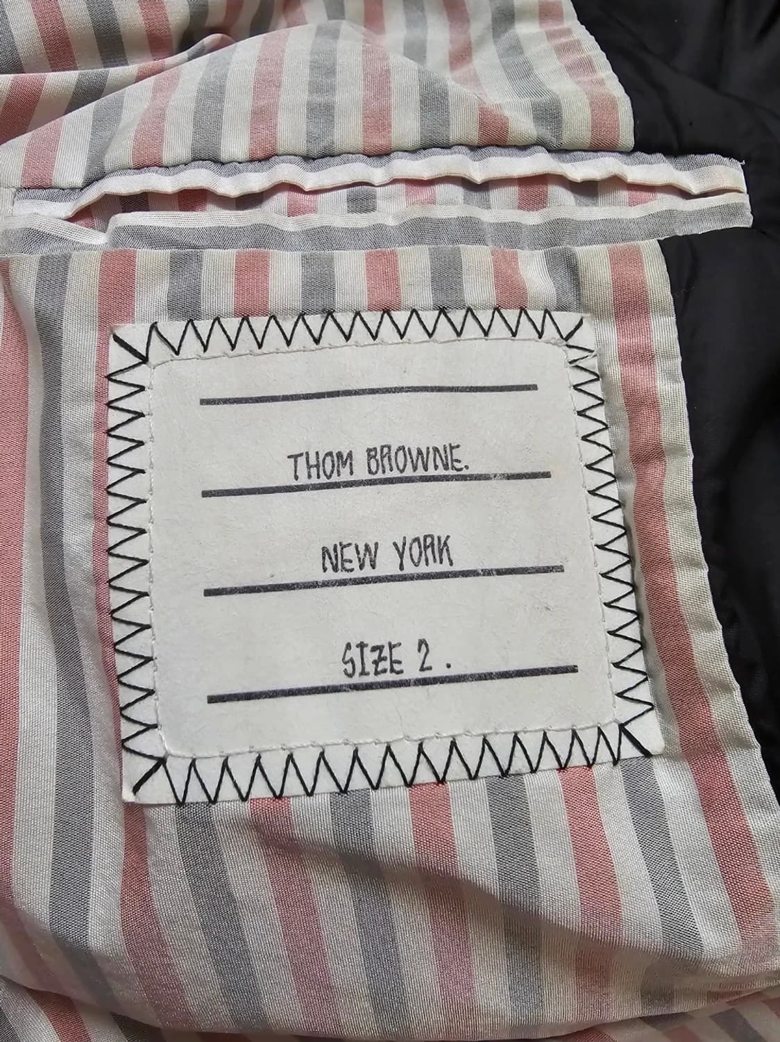 톰브라운 사선완장 후드 코트(2/정품/S급) 상품이미지8