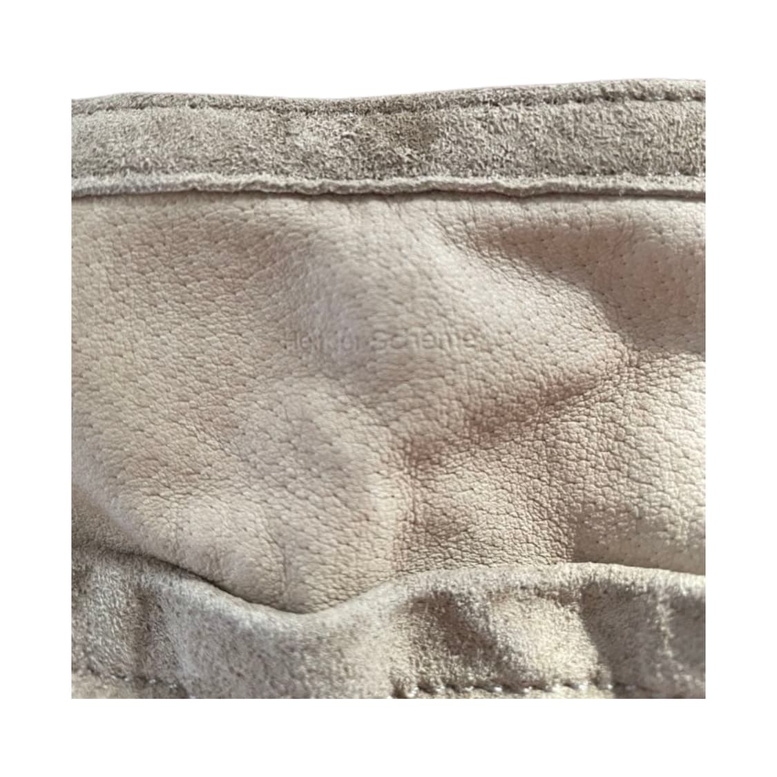 헨더스킴 돈피 레드 크로스백 스몰 상품이미지3