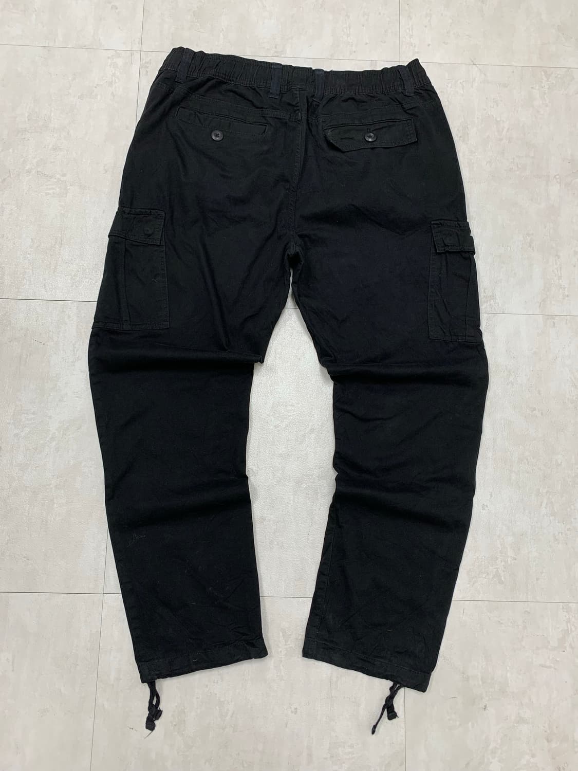 Noboundaries 블랙 카고 팬츠 #602 상품이미지5