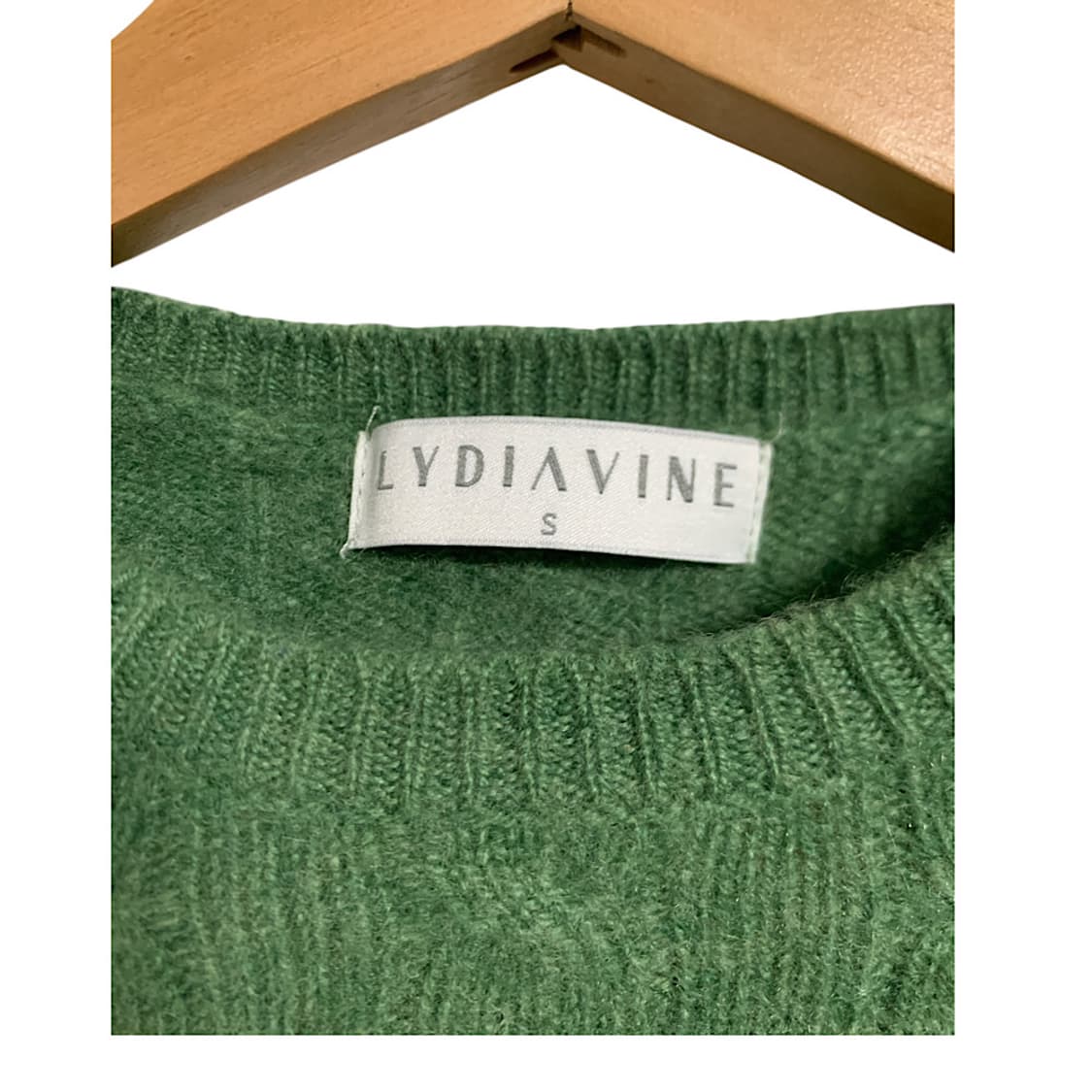 LYDIAVINE 100%캐시미어 케이블 니트 S 상품이미지2