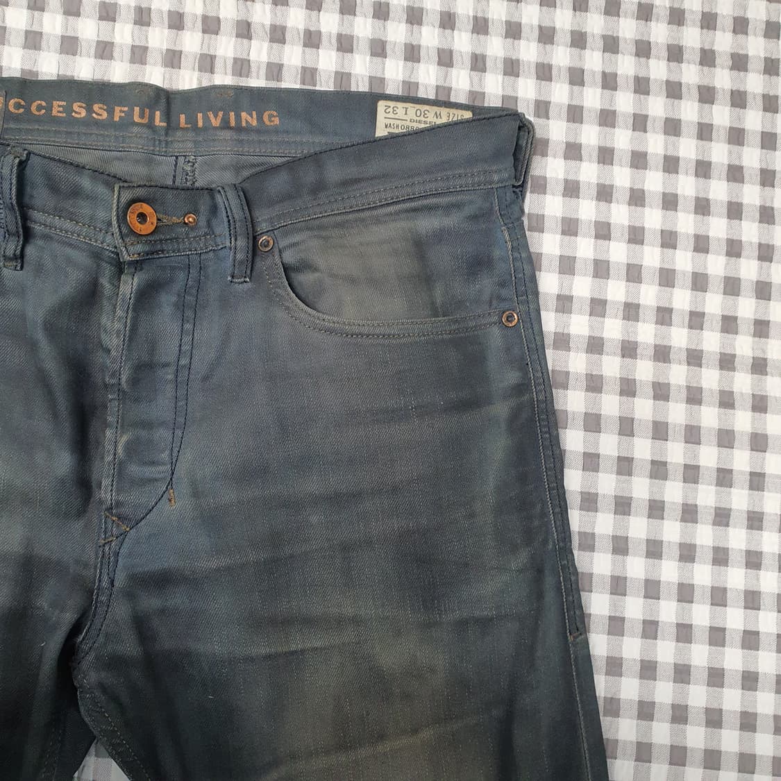 디젤 더티진 데님 청바지 남자30 상품이미지3