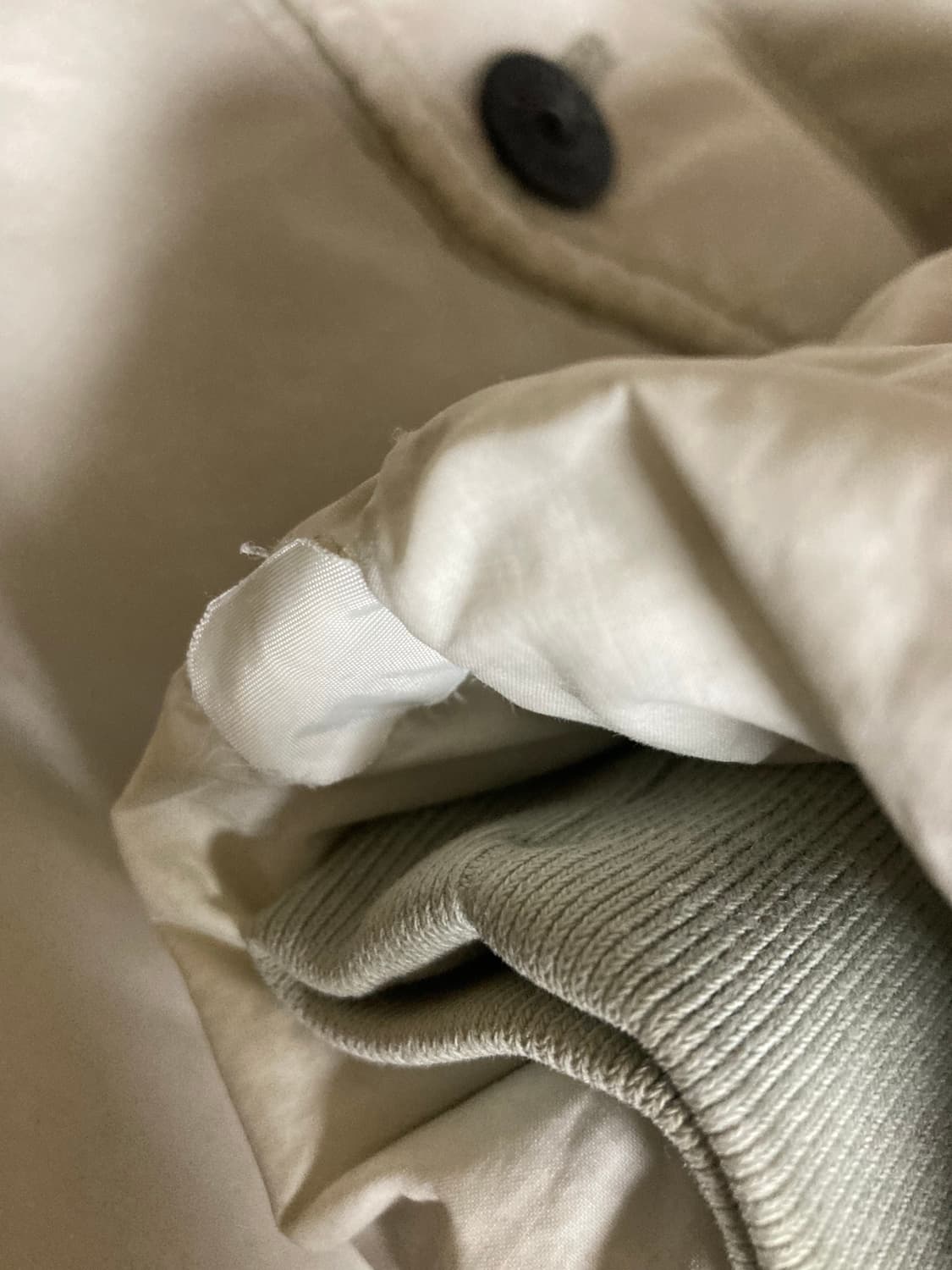 [M] 스톤아일랜드 레진 포플린 다운 TC 자켓 상품이미지6