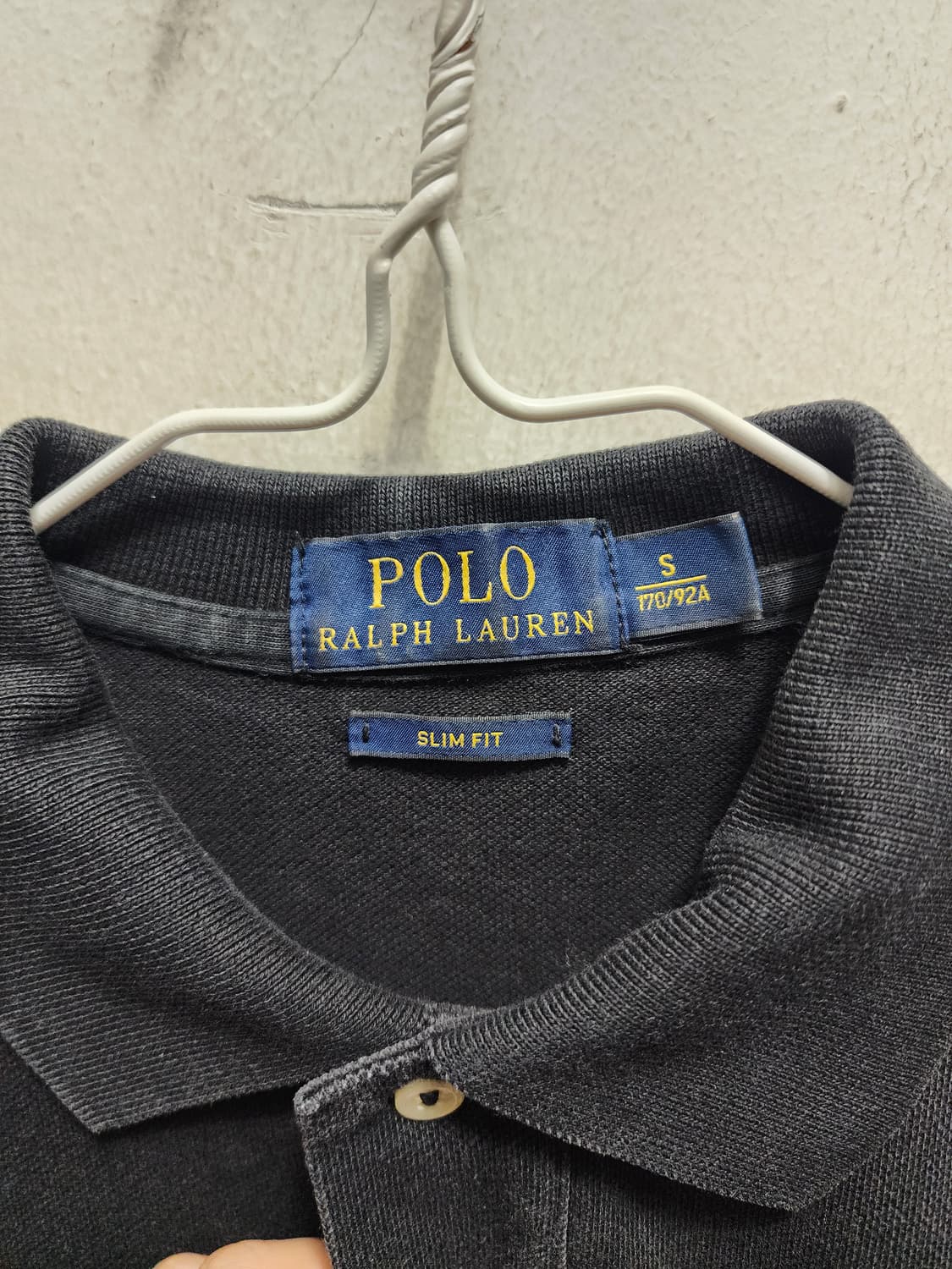 폴로 랄프로렌 블랙 반팔 폴로티 상품이미지4