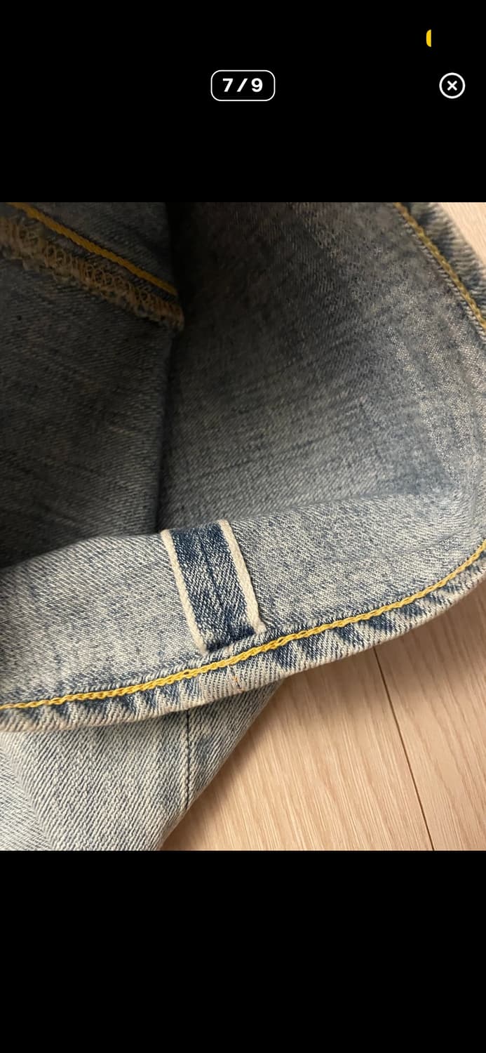 22aw 코모리 블리치 데님 2size 상품이미지3