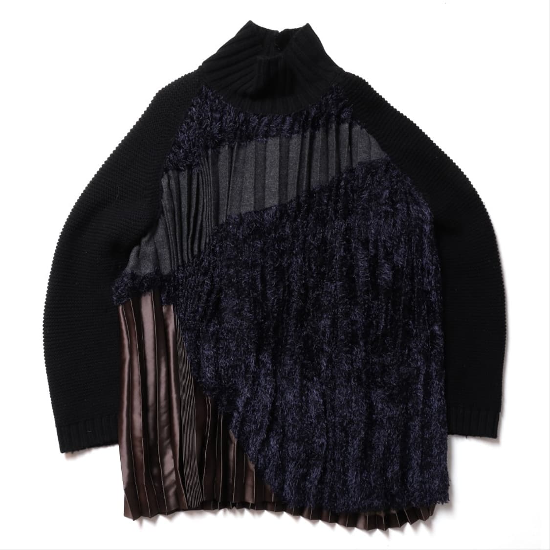 컬러 Kolor Textured Pleated Knit 

 상품이미지1