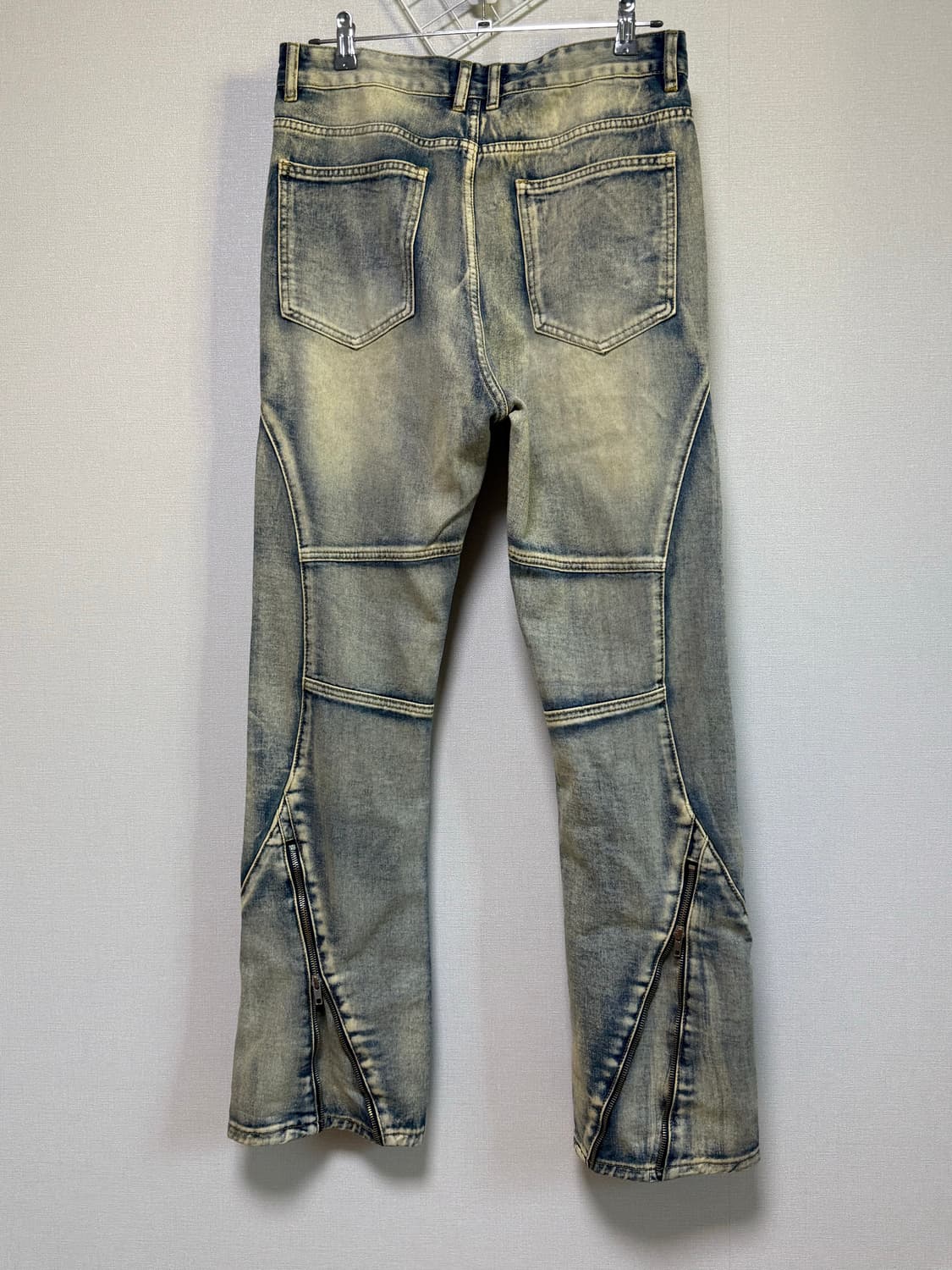 kyoiii 빈티지 부츠컷 카고 팬츠 상품이미지4