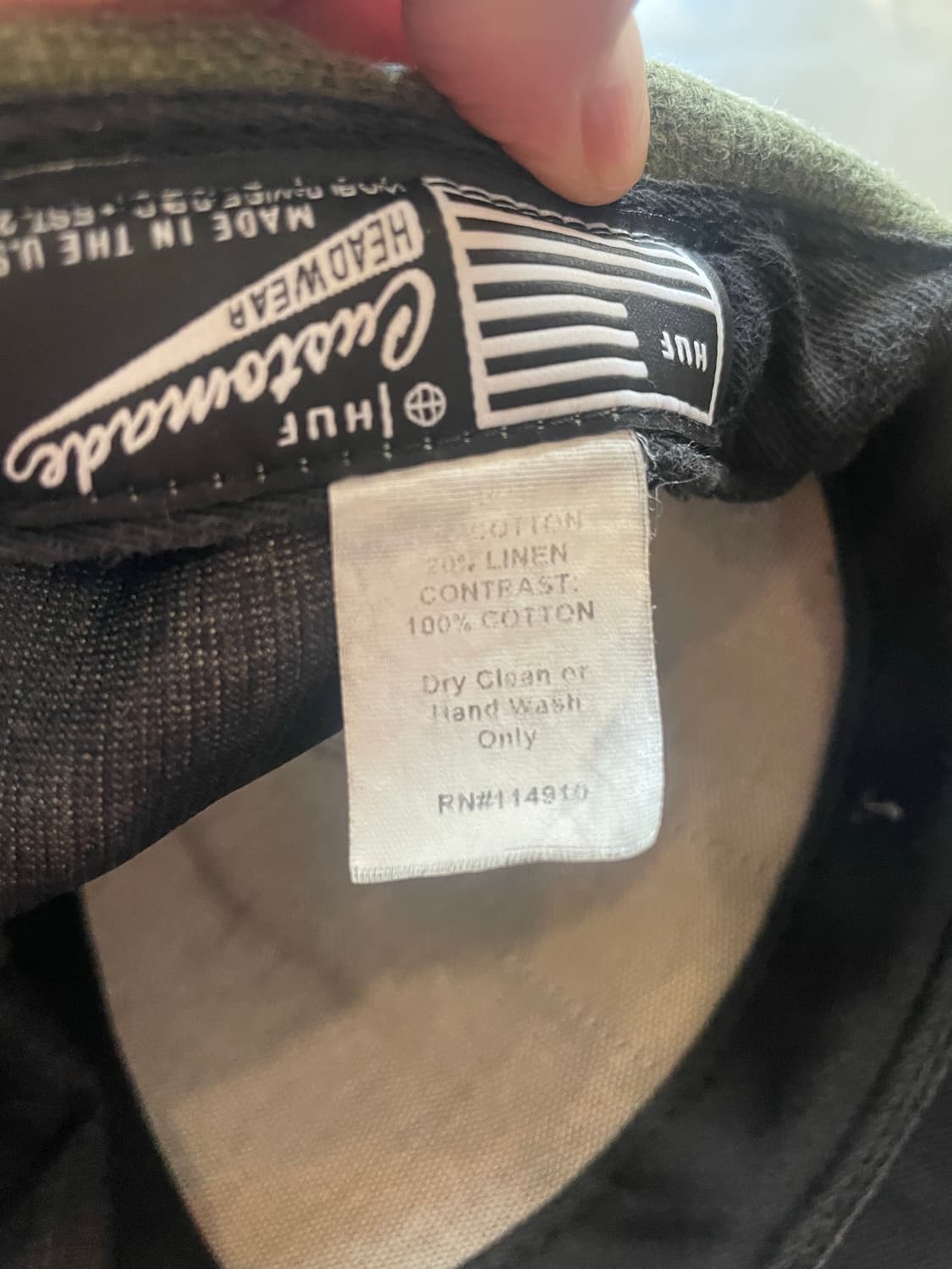 HUF 카모 캡 상품이미지9