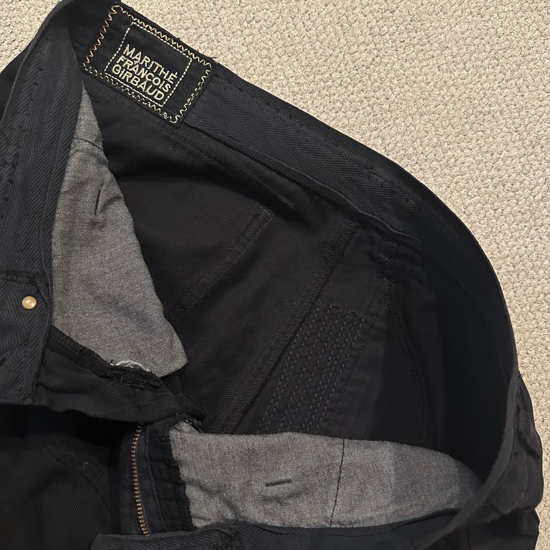 90s 마리떼 프랑소와 저버 팬츠 상품이미지8