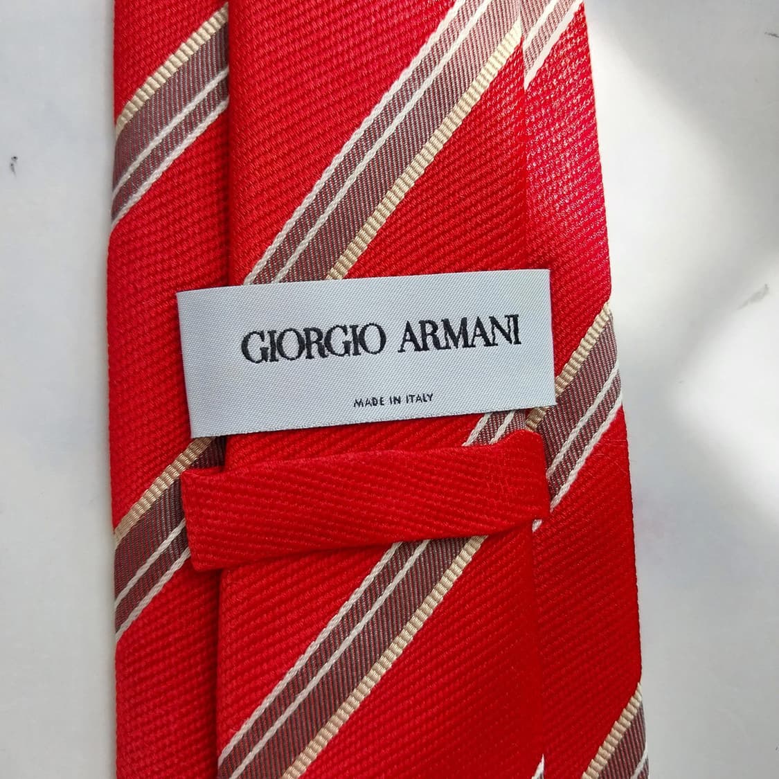 조르지오 아르마니 스트라이프 넥타이 9cm A+~A등급 K2349
 상품이미지9