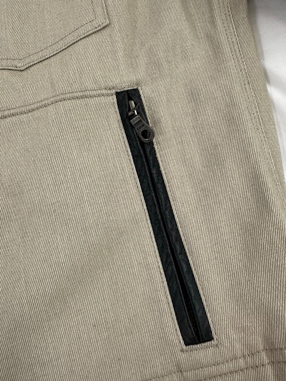 쿠어 패치워크 필드자켓 (샌드베이지 , M) 상품이미지6