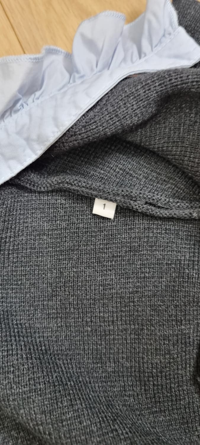 산드로 프릴넥 탈착 가디건 1size _ 여성 상품이미지9