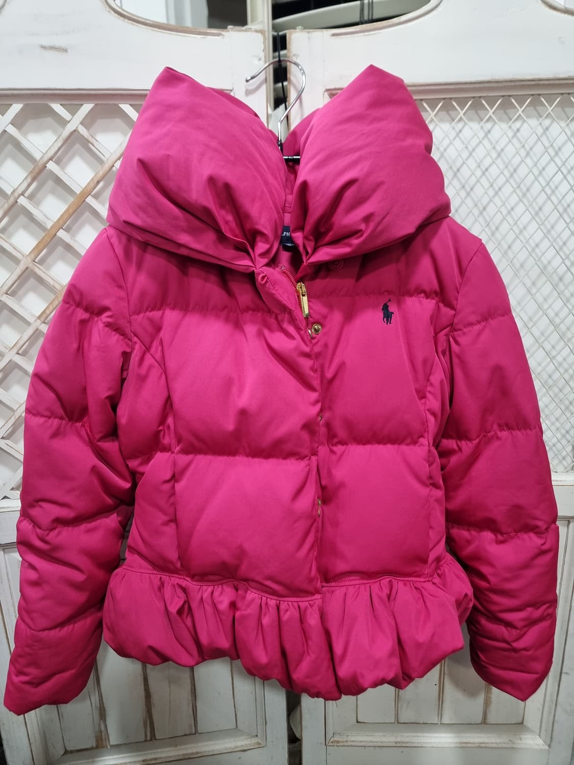 폴로랄프로렌 키즈 셔링 푸퍼 다운자켓 (C841 상품이미지1