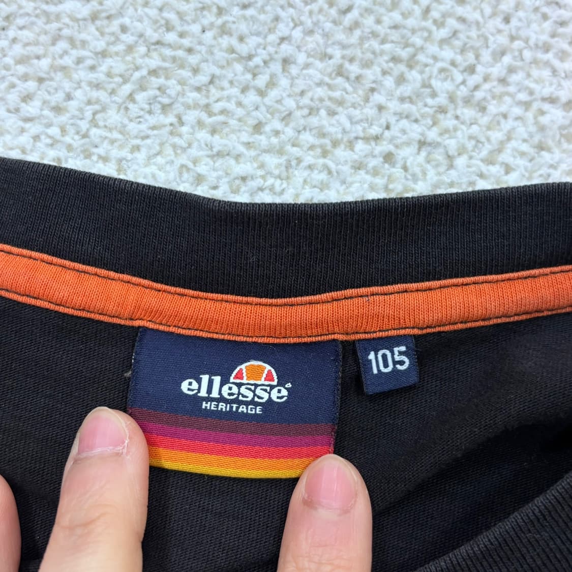 105 엘리쎄 스몰로고 반팔 티셔츠 0409E 상품이미지3