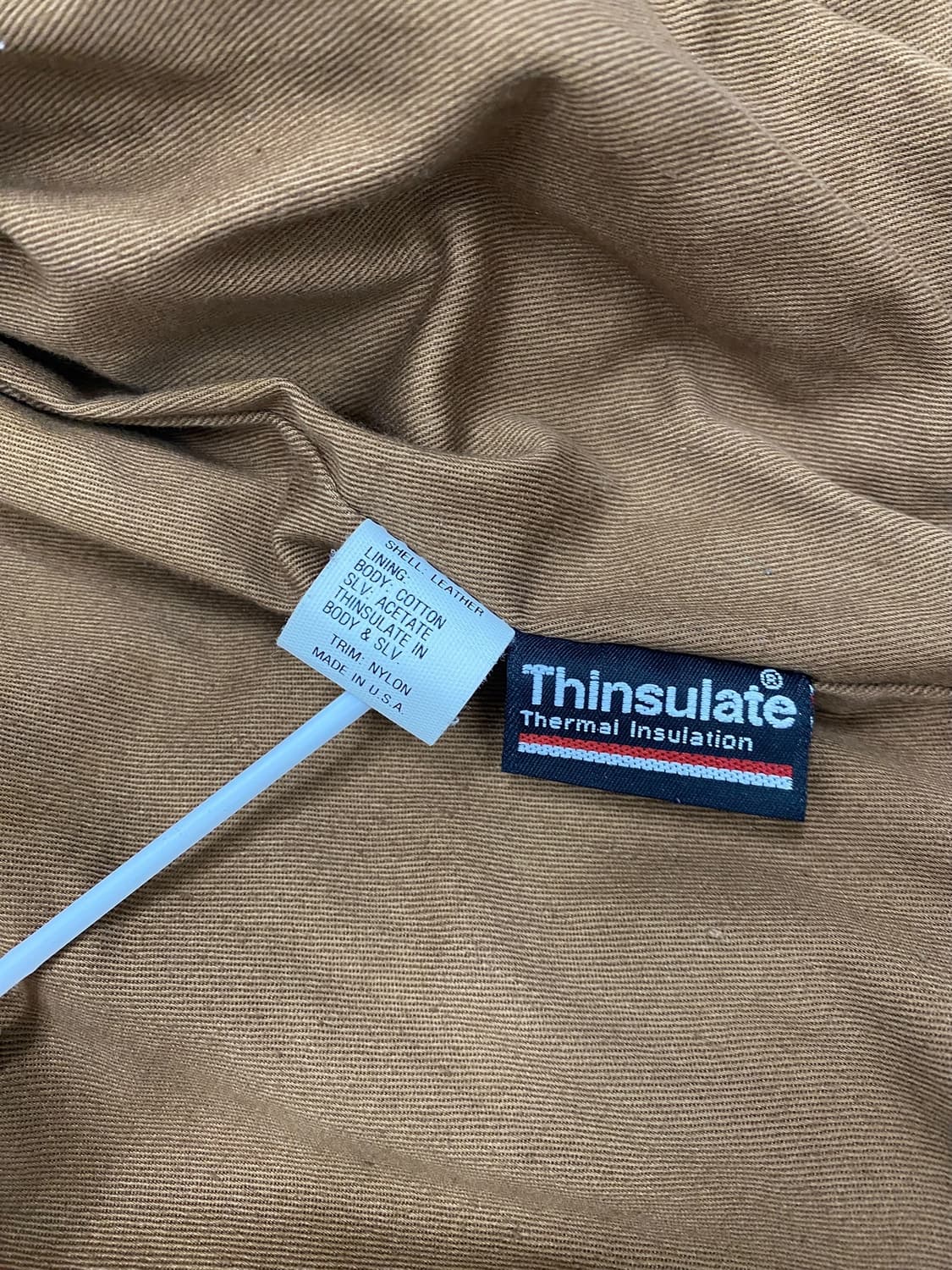 80‘s 골든베어 레더 Ma-1 봄버 자켓 상품이미지9