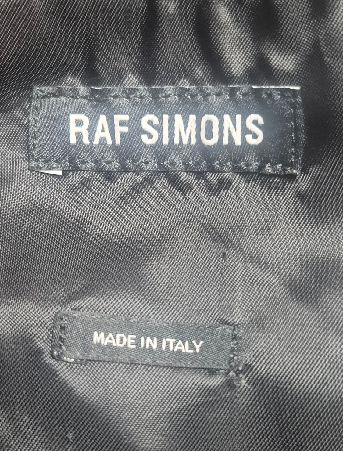 라프시몬스 11aw 멀티지퍼 봄버 상품이미지2