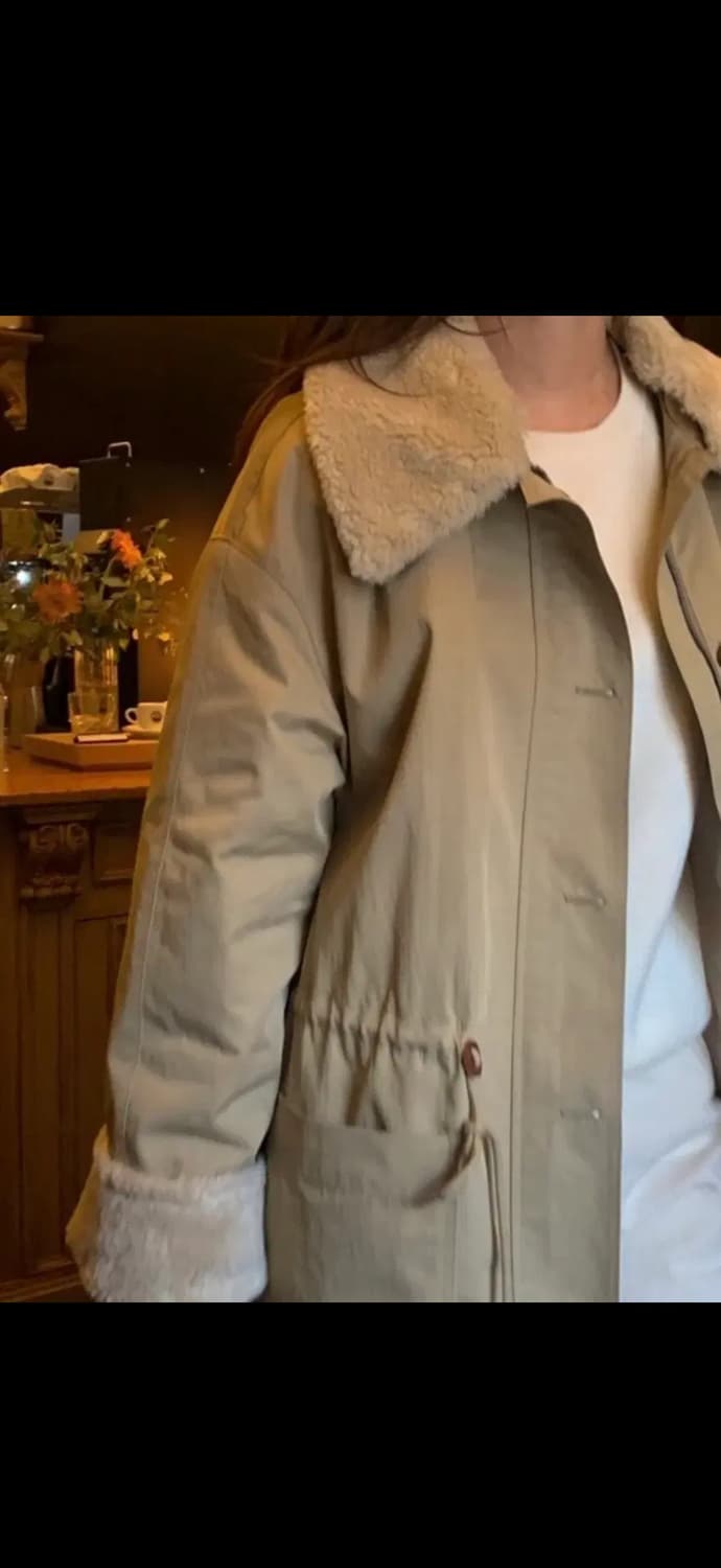 브런치 베이지 야상 상품이미지2