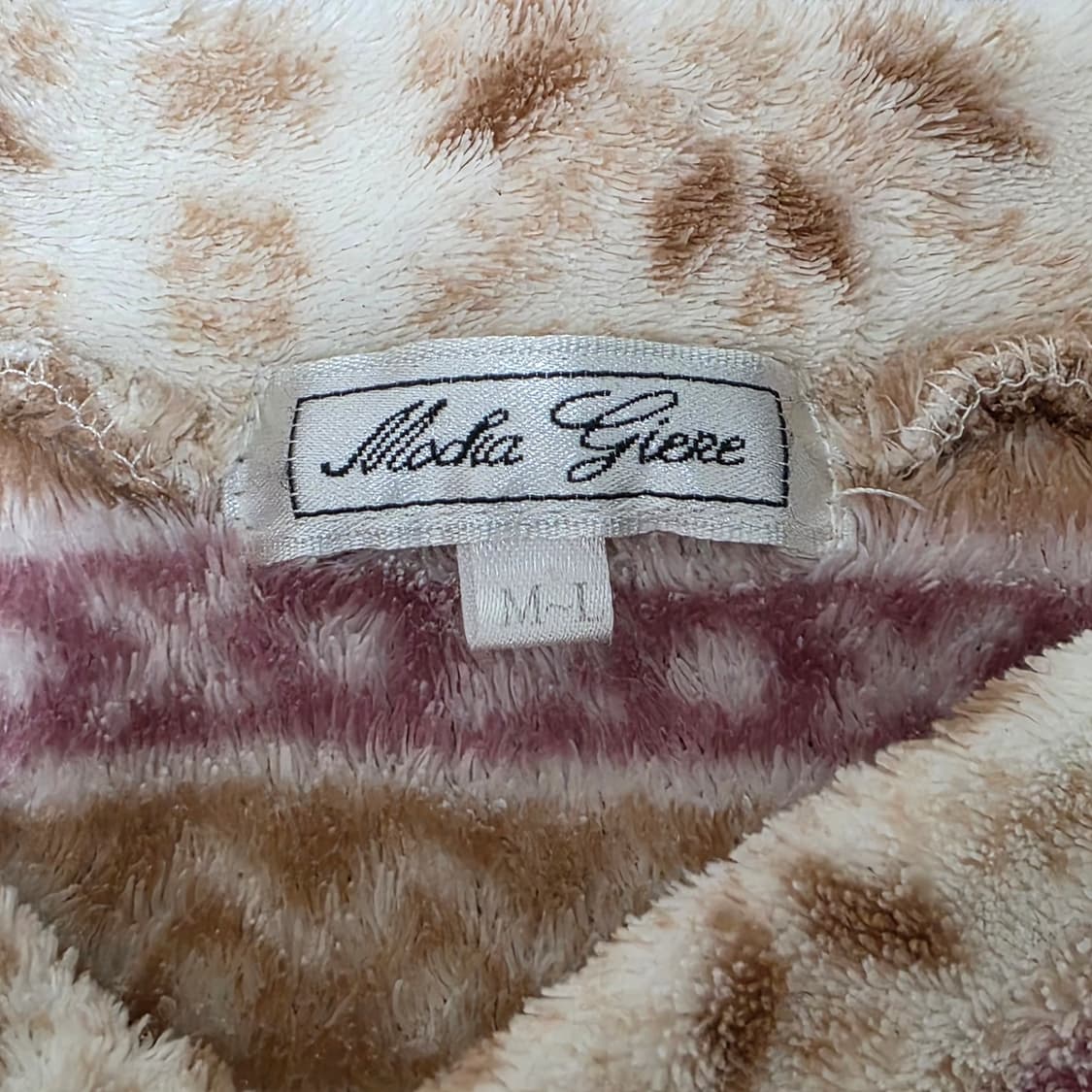 일본빈티지)노르딕 모리걸st 로맨틱 초코히메라떼갸루 수면후리스파자마상의 상품이미지4