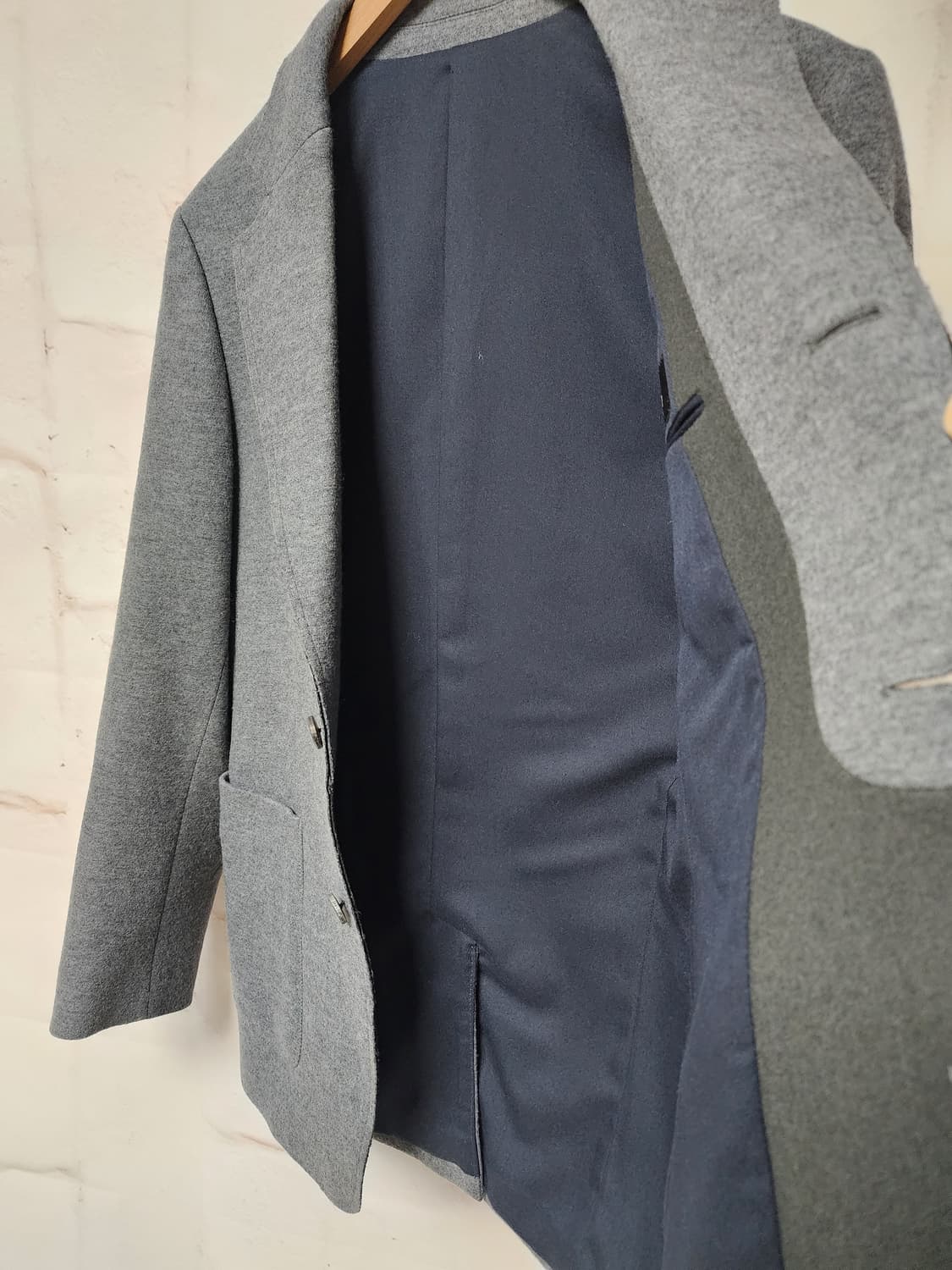 타임울 소재 블레이저 자켓 상품이미지7