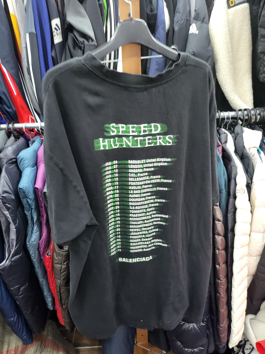 발렌시아가 스피드헌터 반팔 티셔츠 상품이미지2