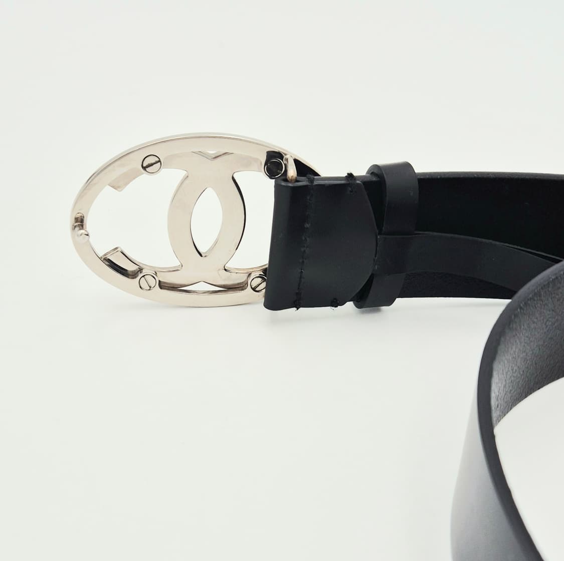 샤넬 CC 로고 버클 레더 벨트 상품이미지3