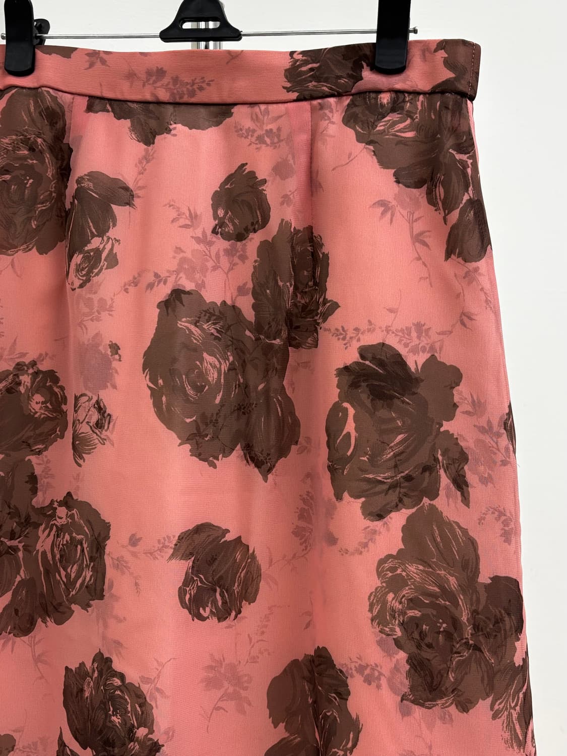 빈티지 핑크 플로럴 스커트 상품이미지5