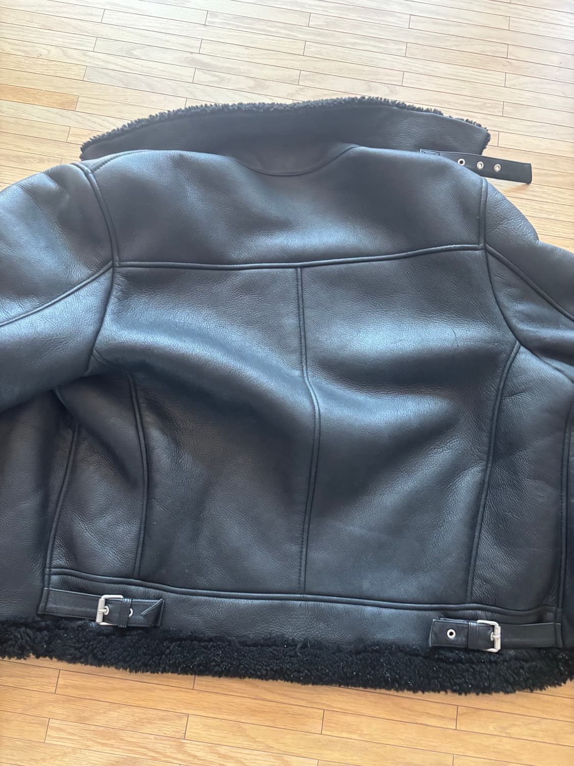 [XXL] 스페로네 리얼 b-3 무스탕 자켓 상품이미지2