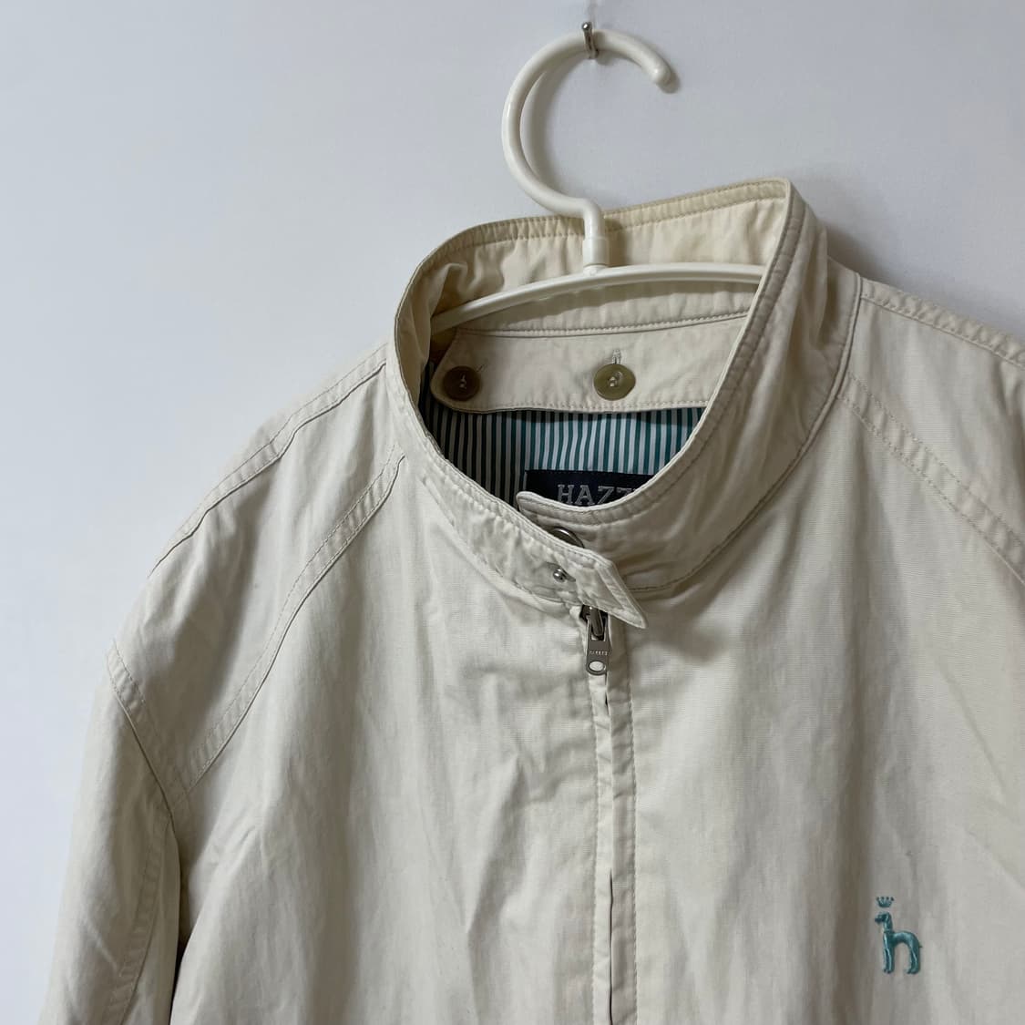 [ XL ] 헤지스 자수 로고 코튼 집업자켓 상품이미지3
