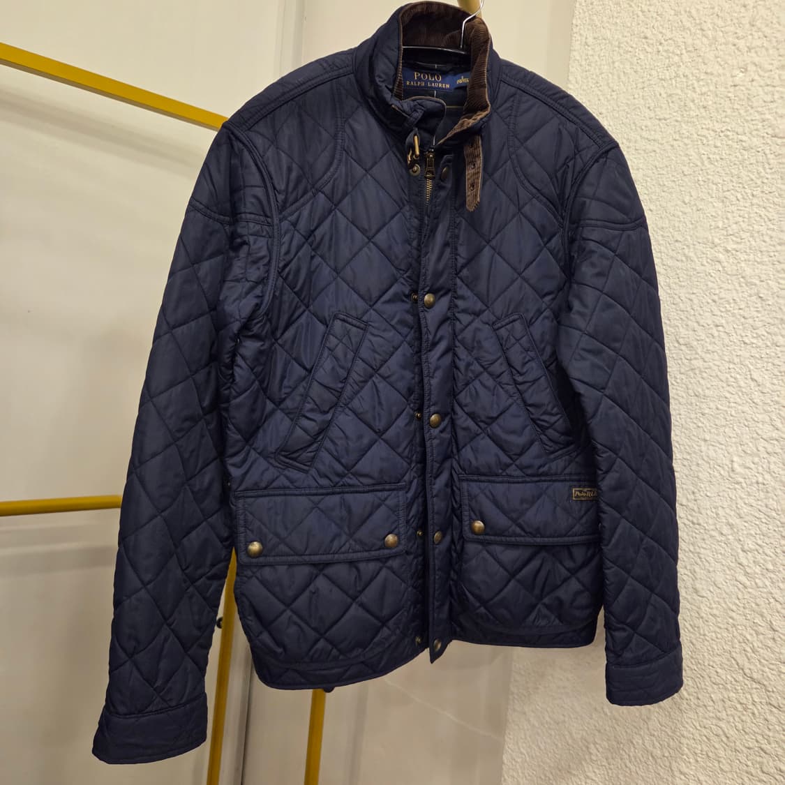 폴로 퀼팅 자켓 네이비 s 상품이미지1