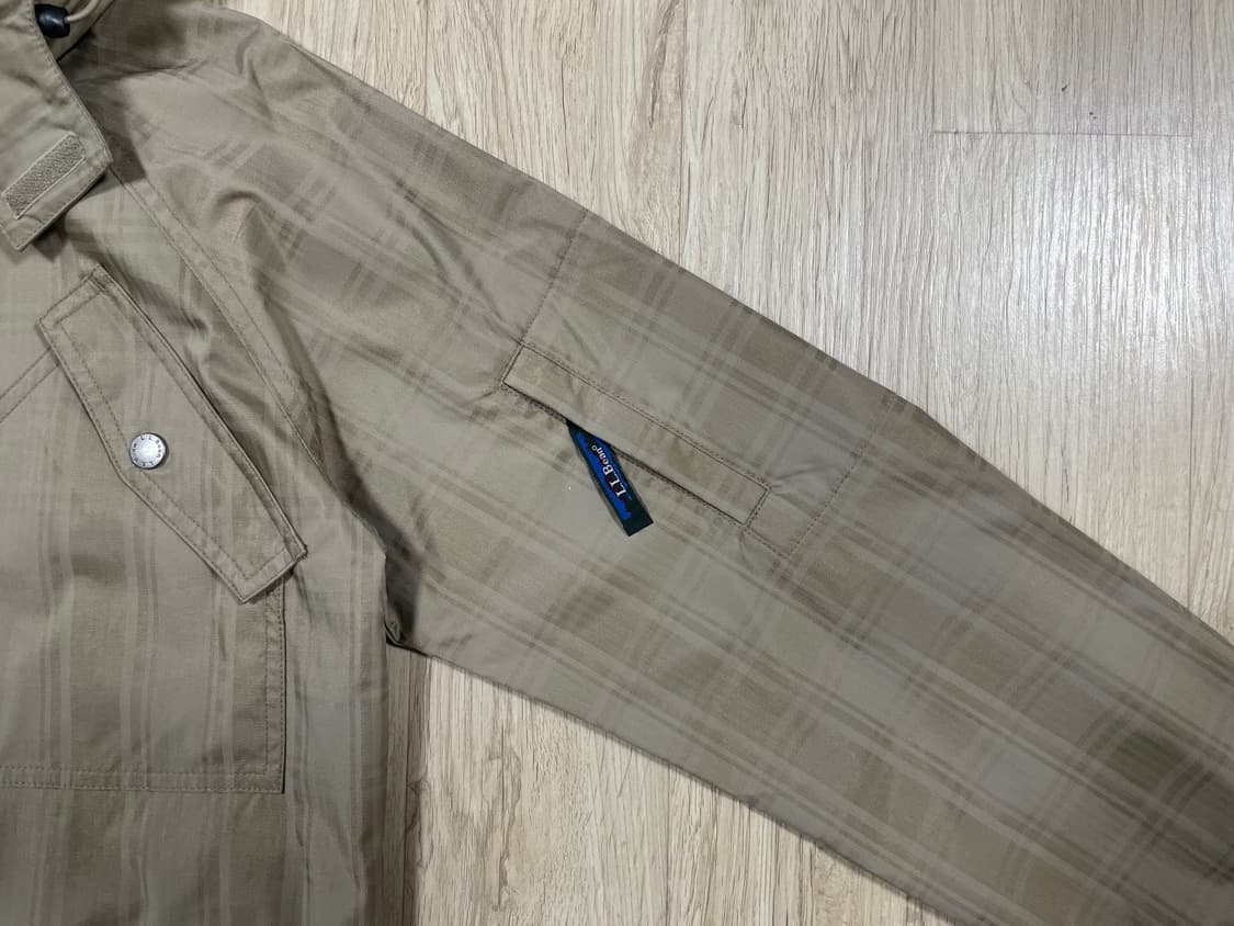 95) 엘엘빈 베이지체크 HBT 마운틴 자켓(민트급) 상품이미지7