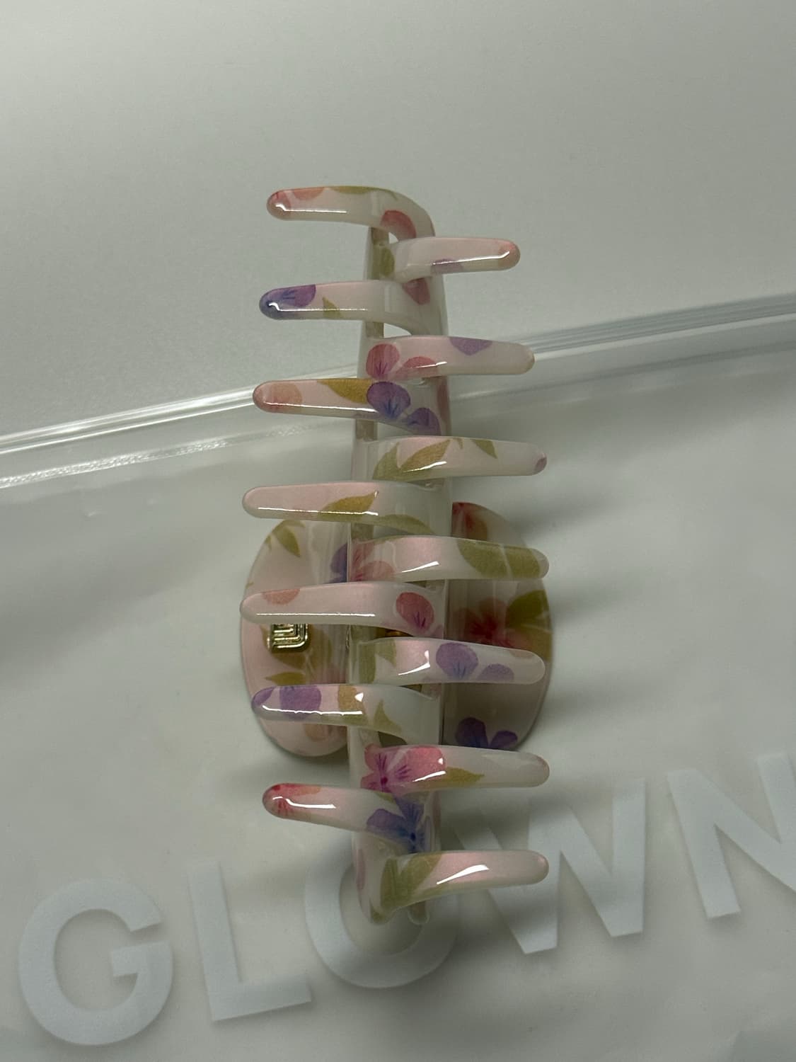 [새상품] 글로니 헤어클립 집게핀 - 라벤더 블룸 상품이미지3