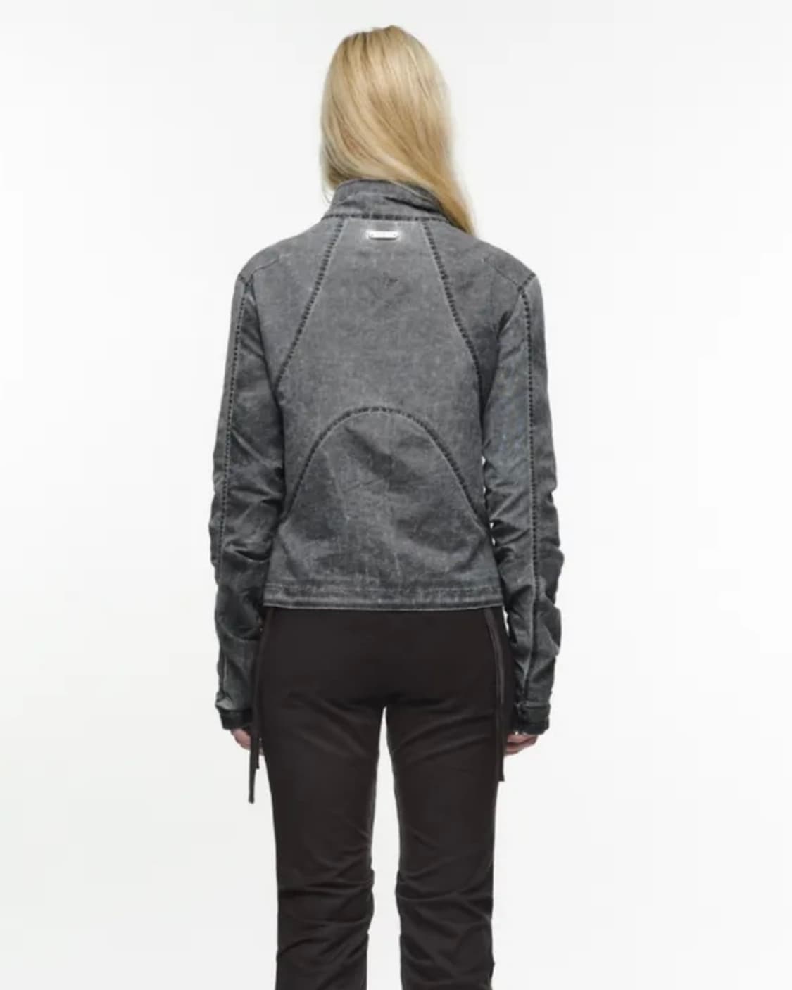 나체 라이더 자켓 (그레이) 상품이미지5