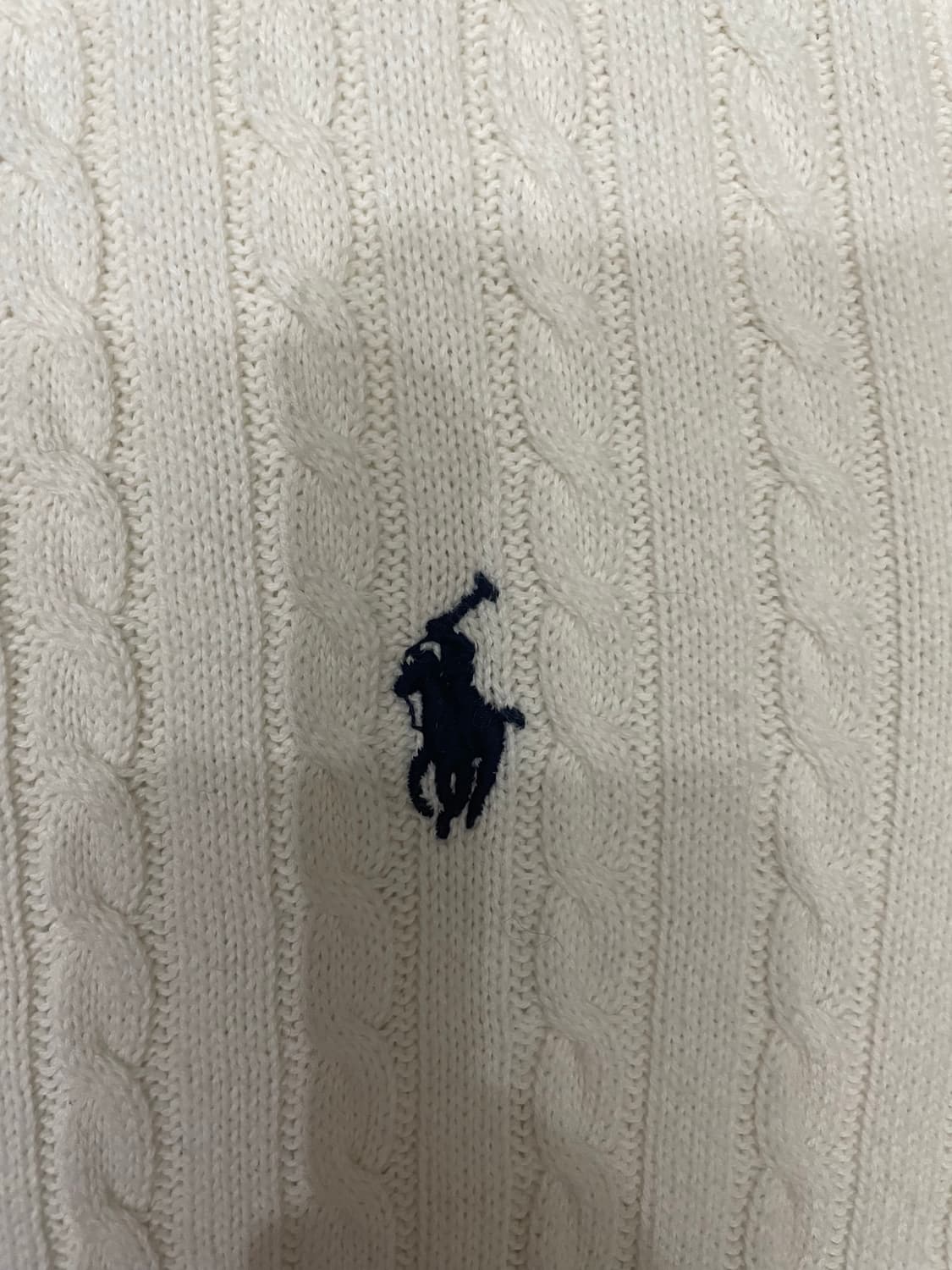 폴로 랄프로렌 케이블 코튼 니트 가디건  상품이미지5