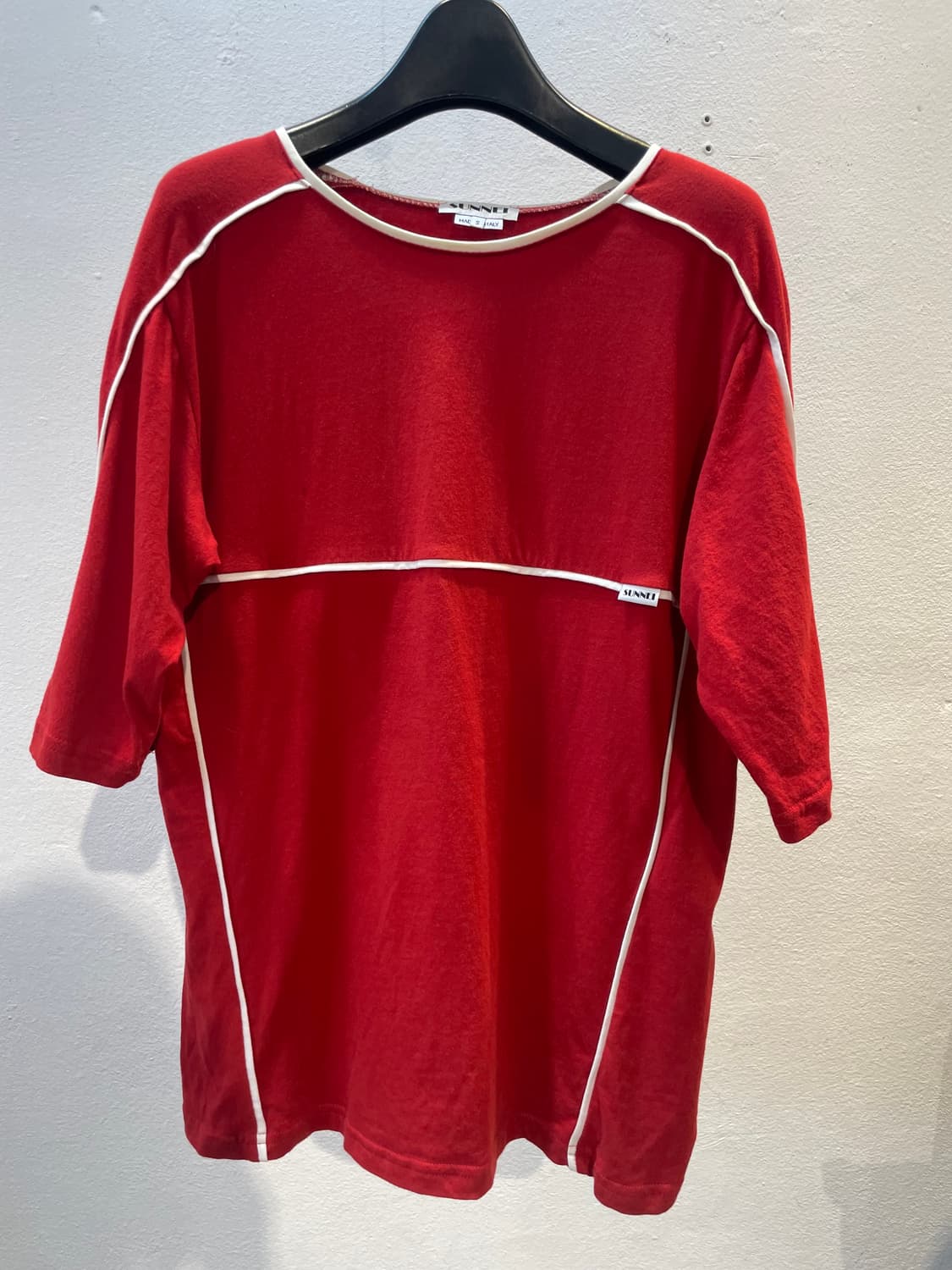 써네이 레드 파이프라인 티셔츠 (s) 상품이미지2