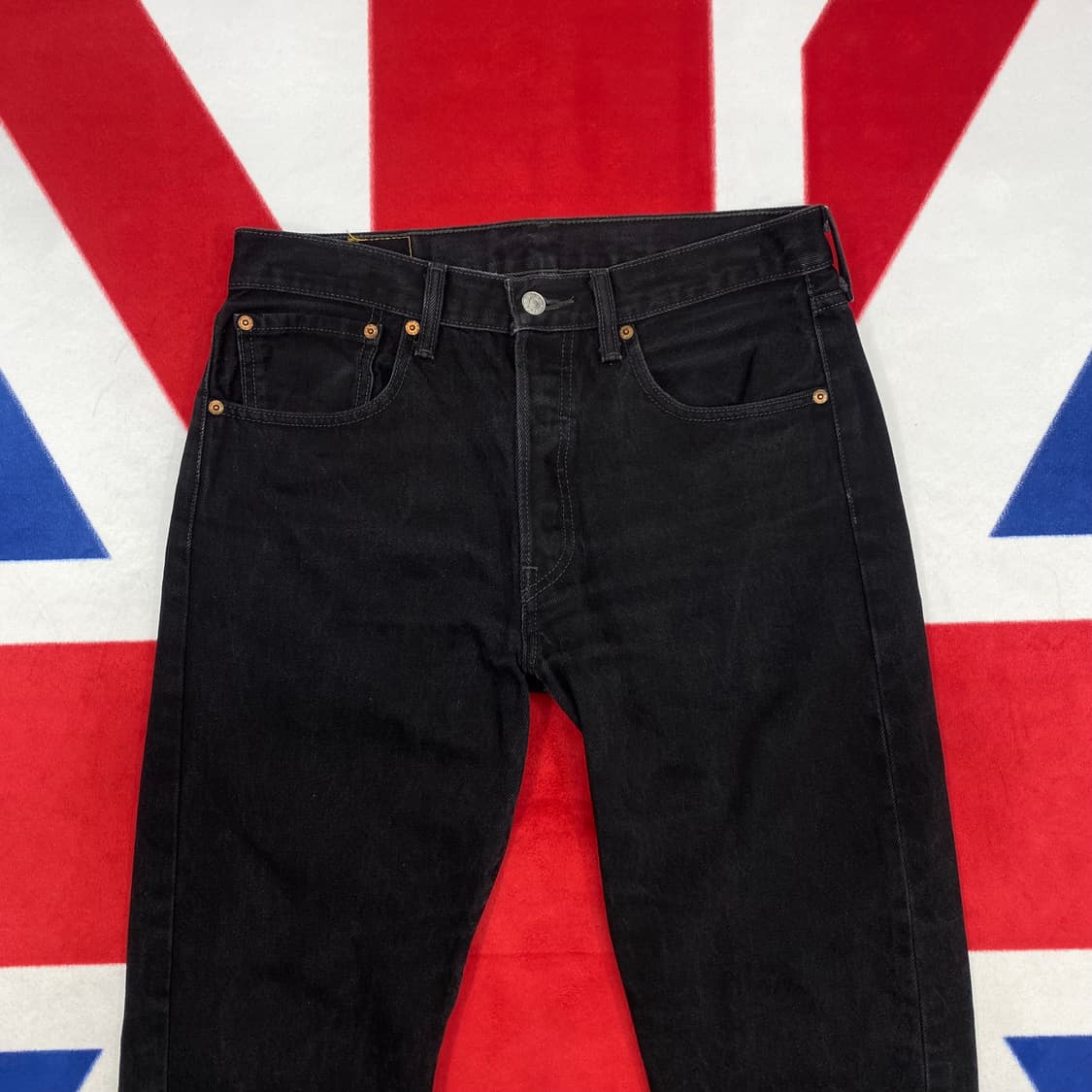 리바이스 501 흑청데님팬츠 31 상품이미지2