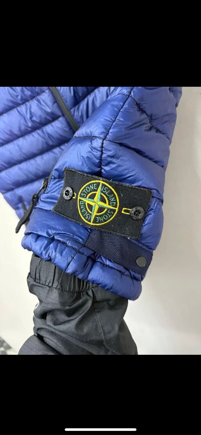 스톤아일랜드 블루 경량패딩 베스트 H1212 상품이미지4