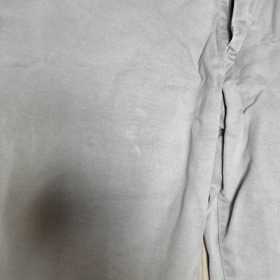 베르위치 코튼 팬츠 그레이 롤업 면바지(33) 상품이미지3