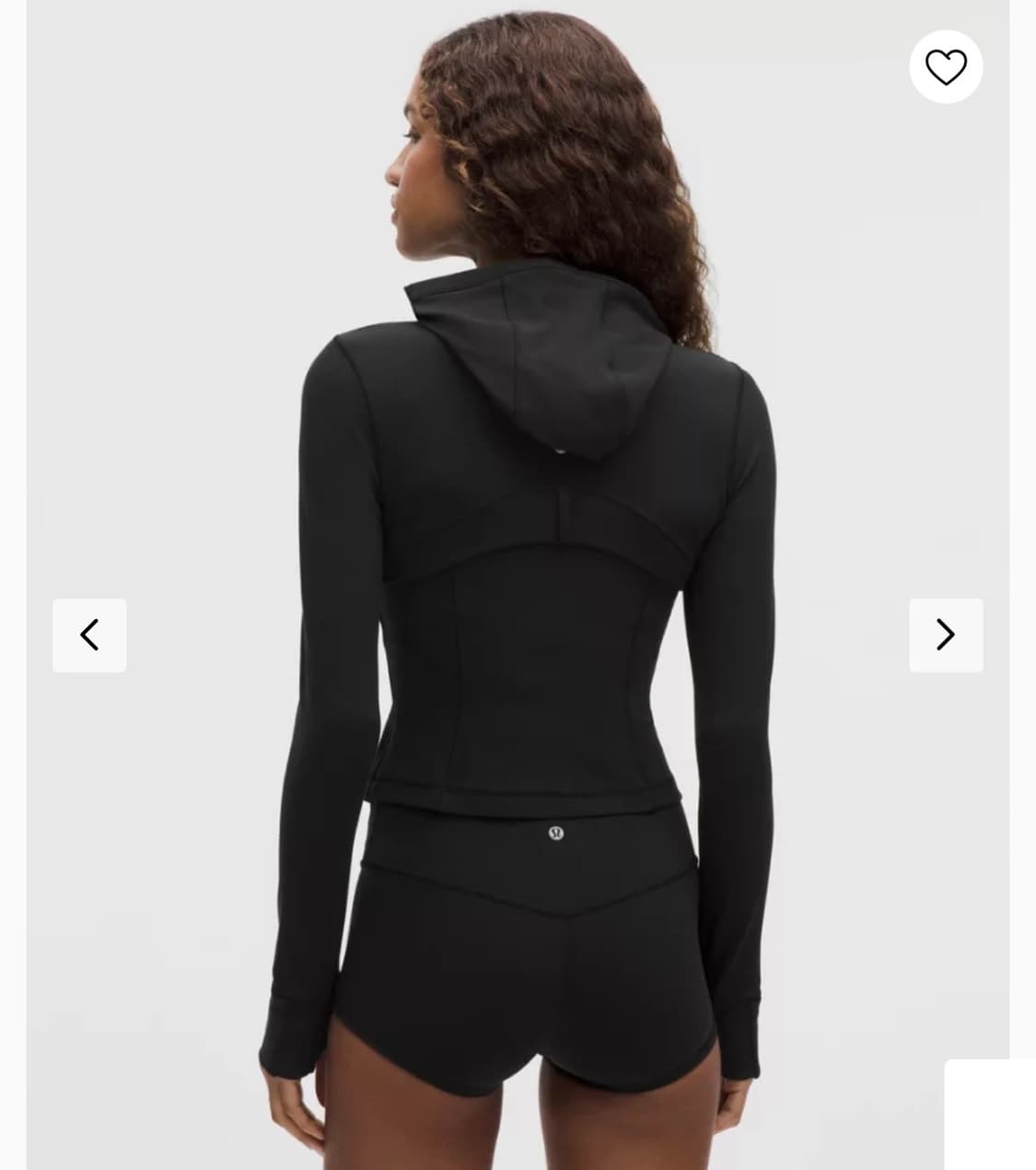 룰루레몬 디파인 후드집업 블랙 상품이미지2