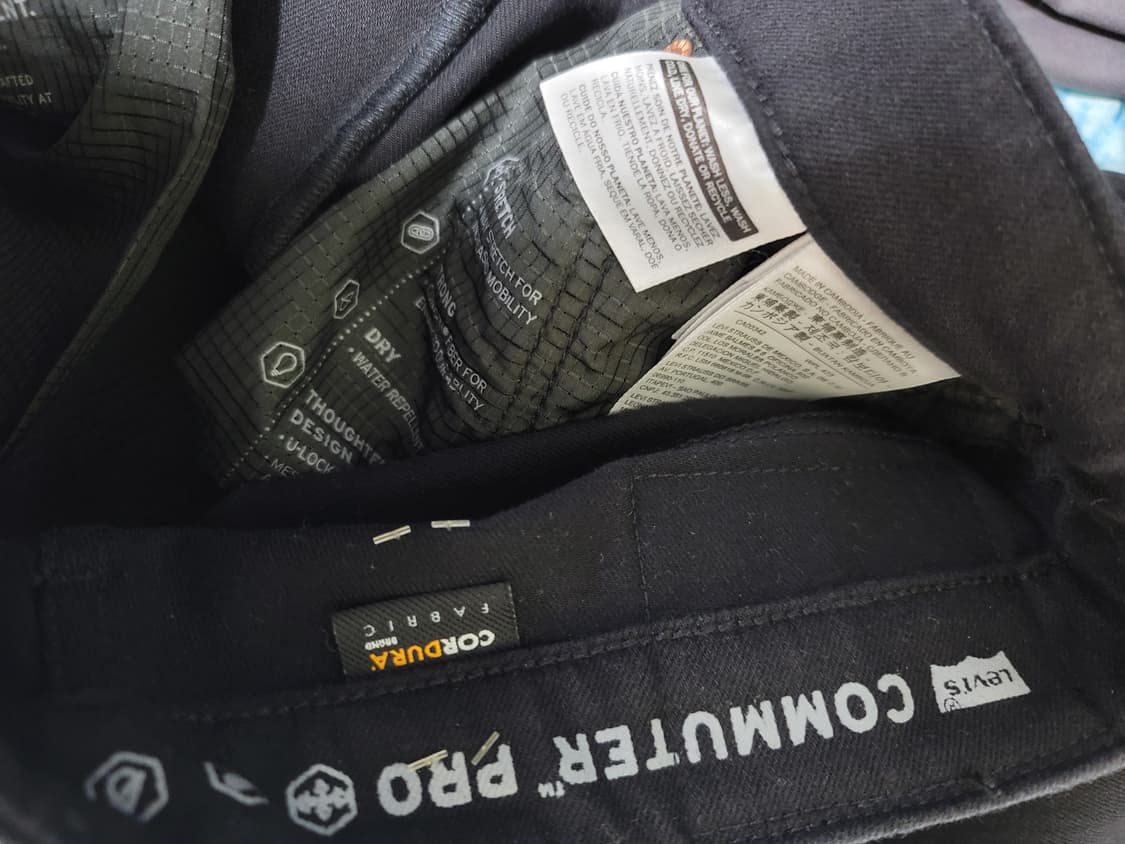 리바이스 511 커뮤터 블랙진 상품이미지5