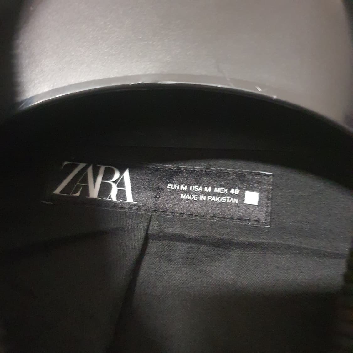 [M] 자라 빈티지 워싱 가죽 자켓 (양가죽) 상품이미지3