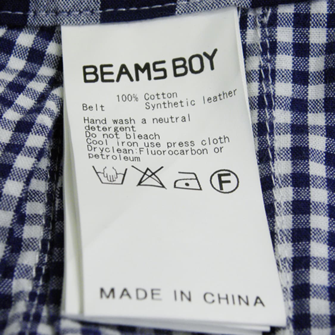 BEAMS BOY랩체크스커트 상품이미지8