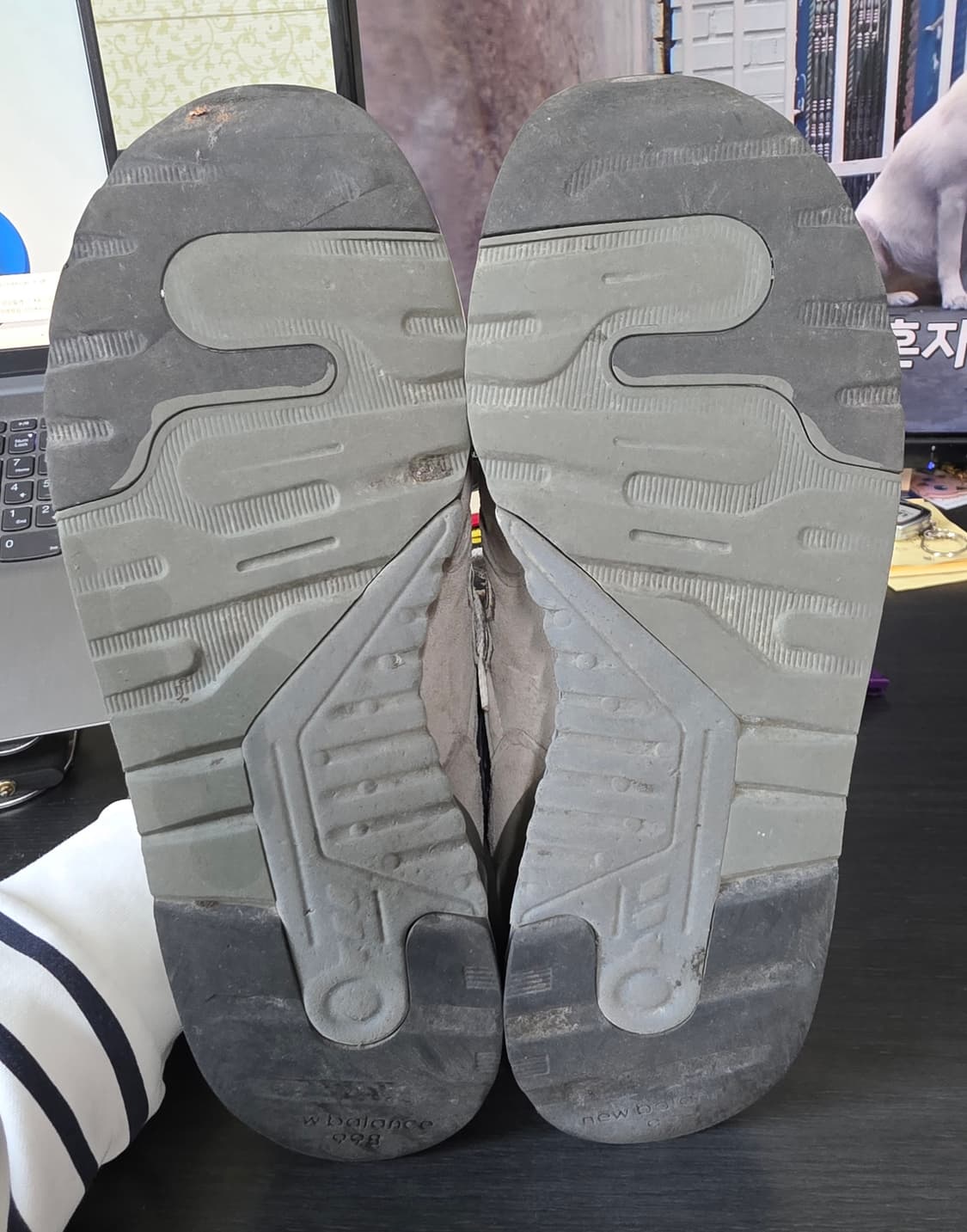 뉴발란스 998 그레이 285 사이즈 상품이미지6
