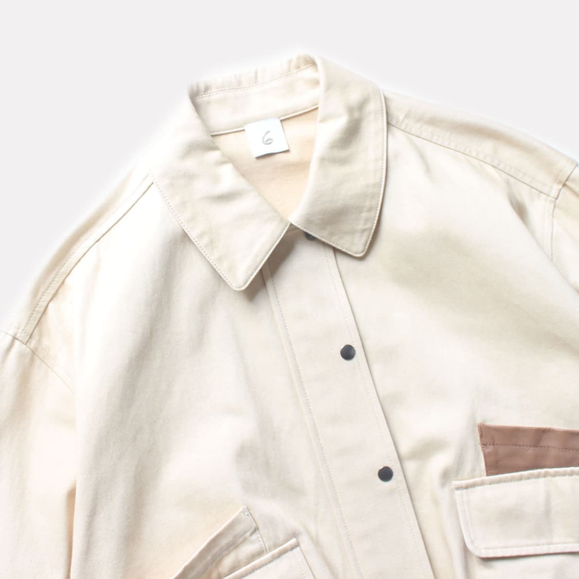 6(ROKU) 코튼 빅 블루종자켓_2724 상품이미지2