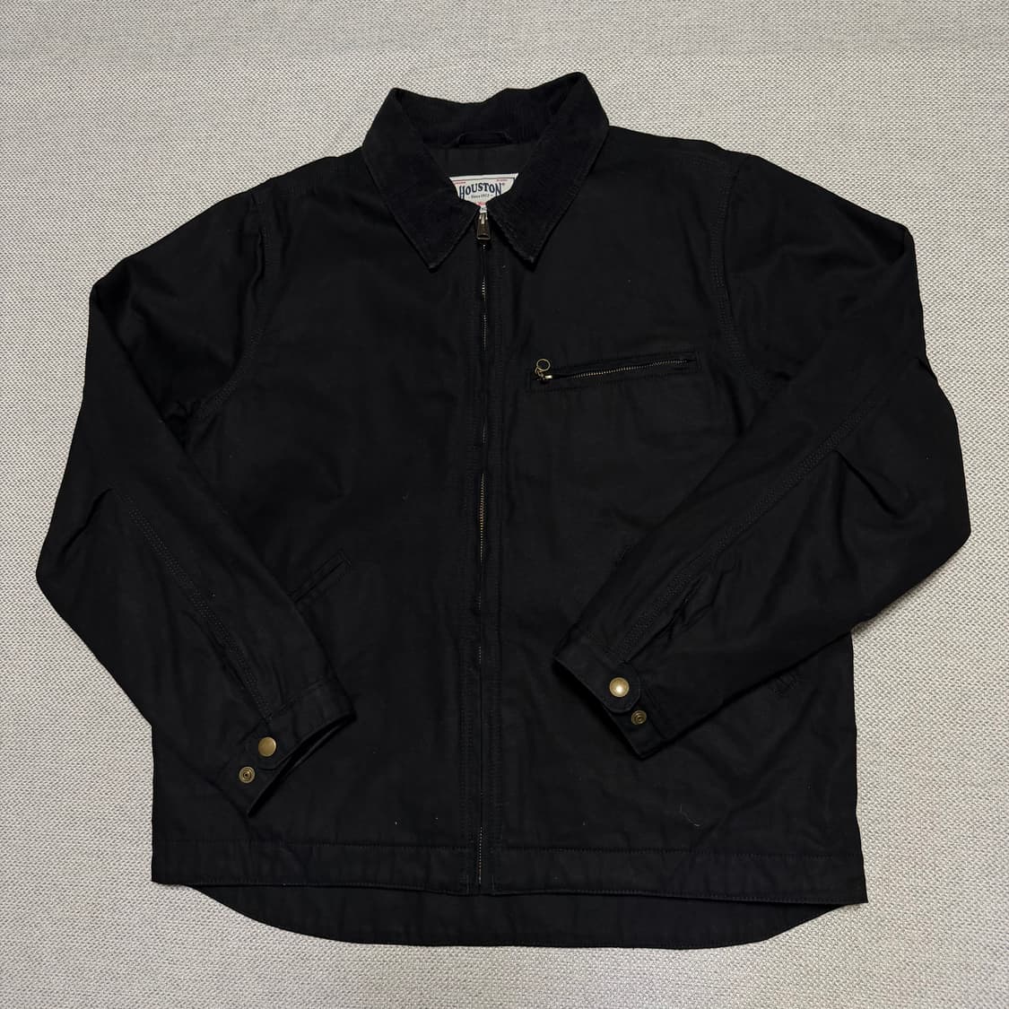 휴스턴 재팬 덕 집 워크 자켓 블랙 상품이미지1