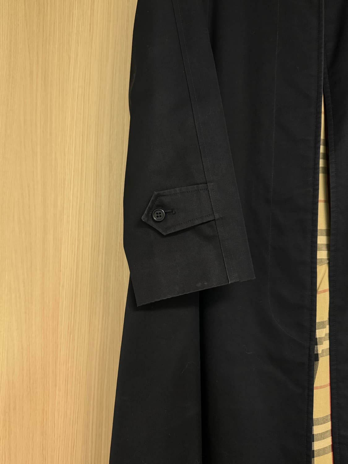 버버리 빈티지 블랙 트렌치 코트  상품이미지3