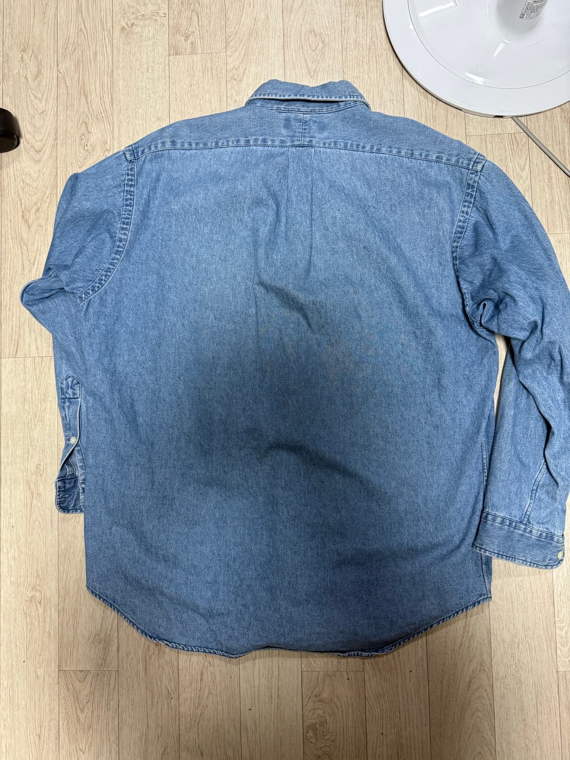 폴로 데님 셔츠 빈티지 상품이미지3