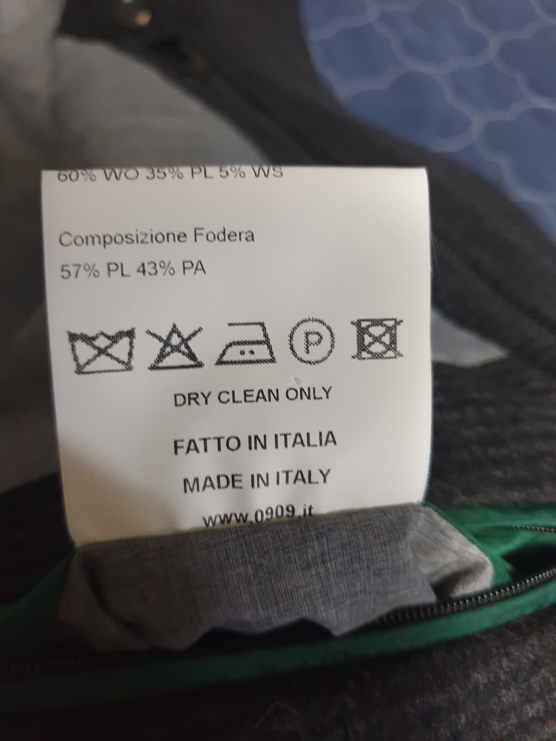 (이태리) 바니스뉴욕 피아텔리  클래식 내피형 블레이저 다크그레이 (L) 상품이미지9