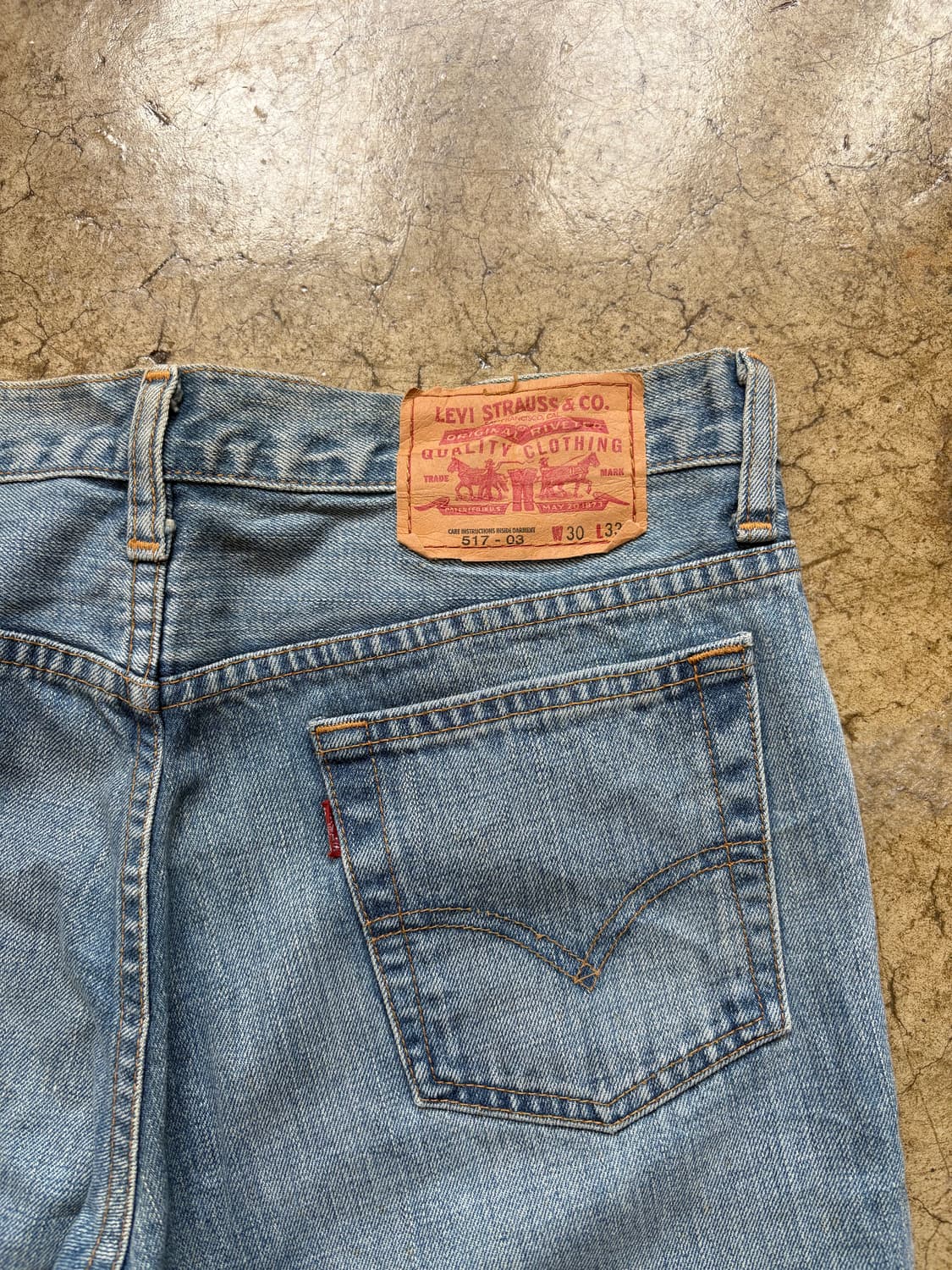 00s 03년도 리바이스 517 데님 상품이미지5