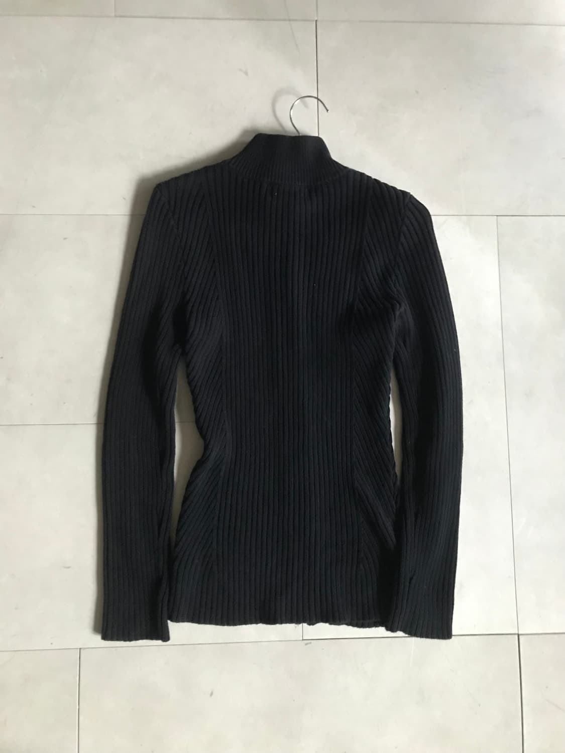 폴로 딱붙핏 니트집업 상품이미지10